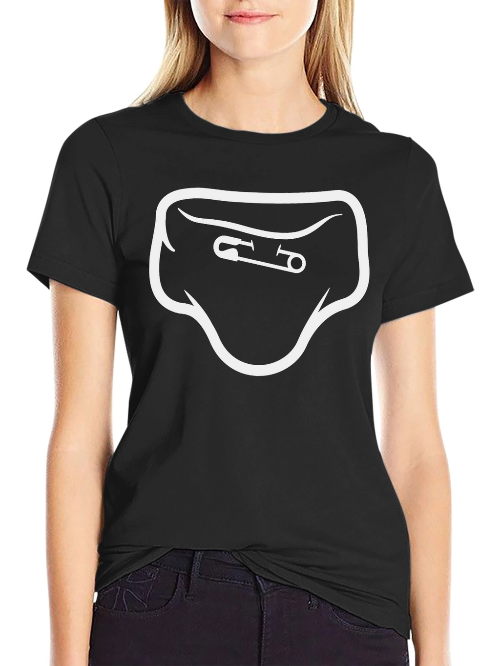 Funny Diaper T-Shirt - Baby Humor Graphic Tee
