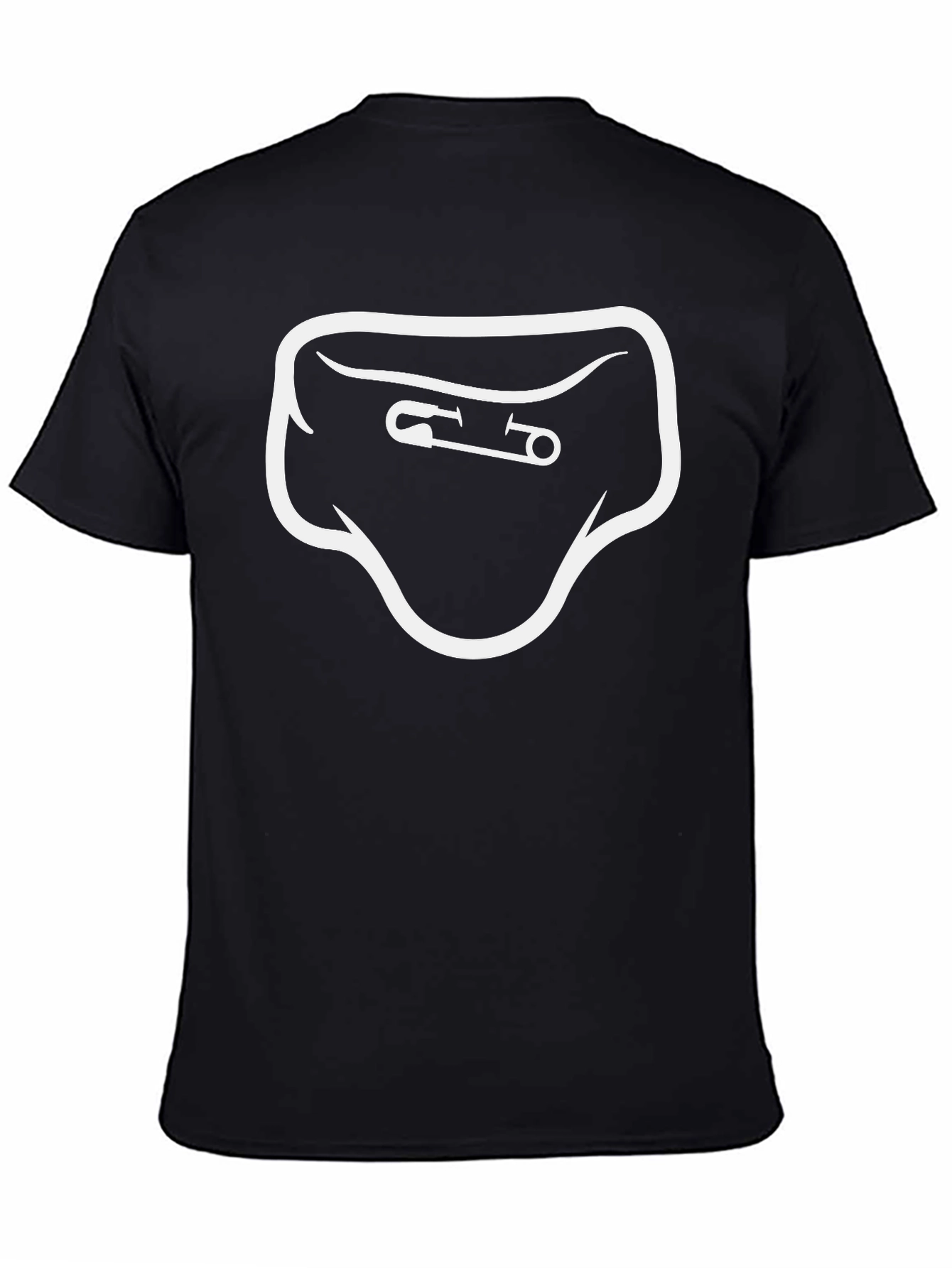 Funny Diaper T-Shirt - Baby Humor Graphic Tee