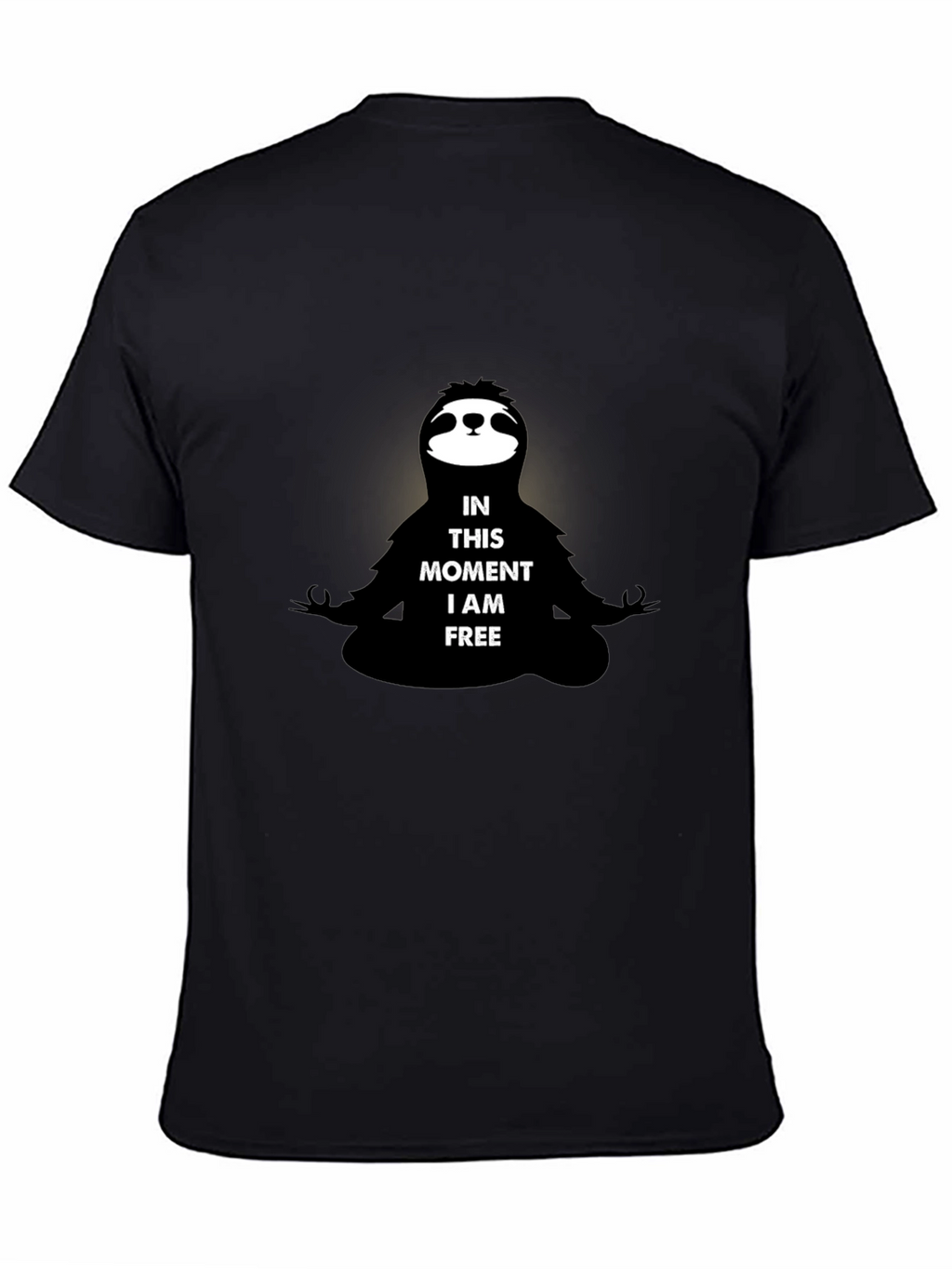 Meditating Sloth Graphic Tee - Relaxed Fit