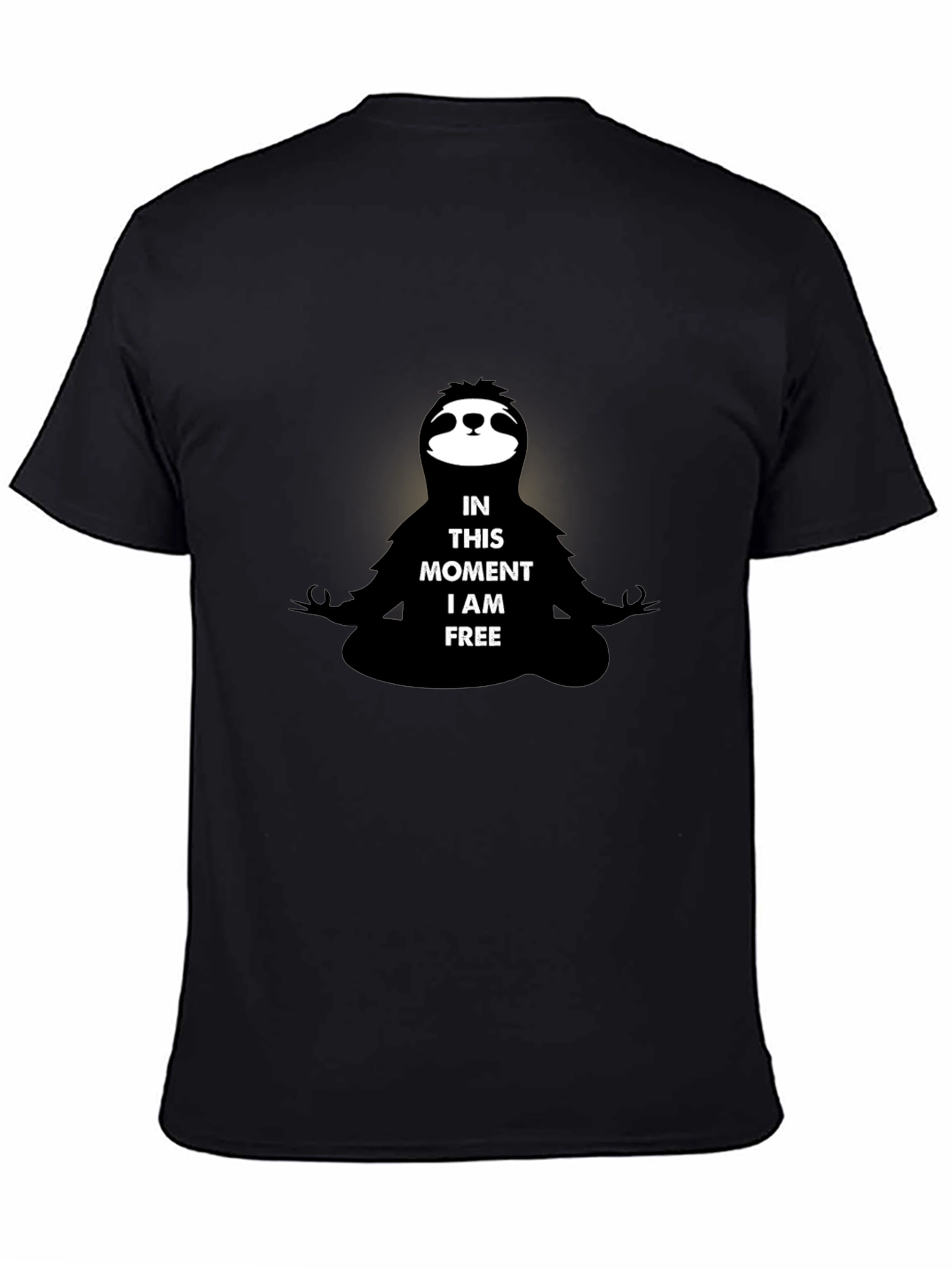 Meditating Sloth Graphic Tee - Relaxed Fit