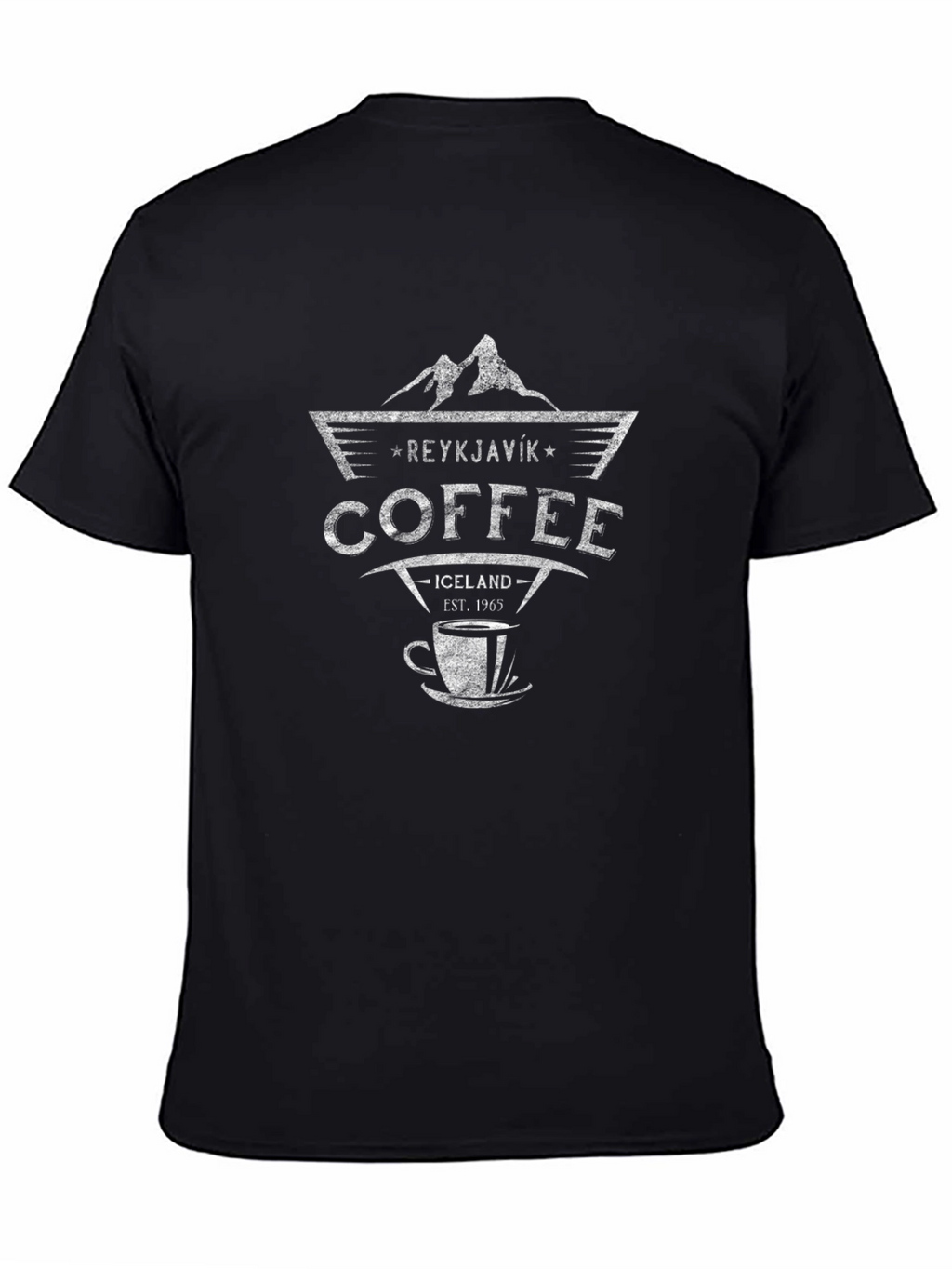 Reykjavik Coffee Graphic T-Shirt - Iceland Est. 1965