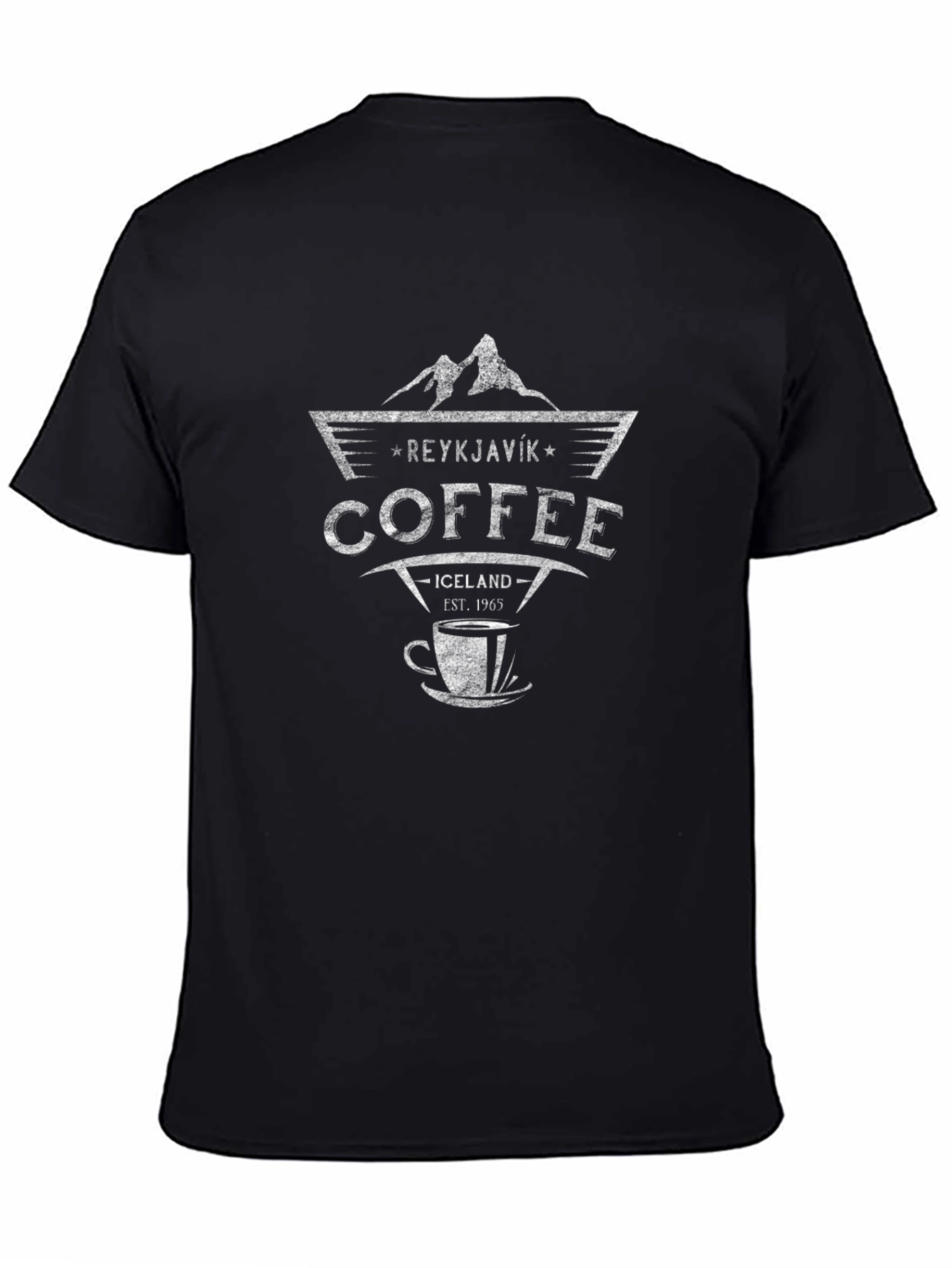Reykjavik Coffee Graphic T-Shirt - Iceland Est. 1965