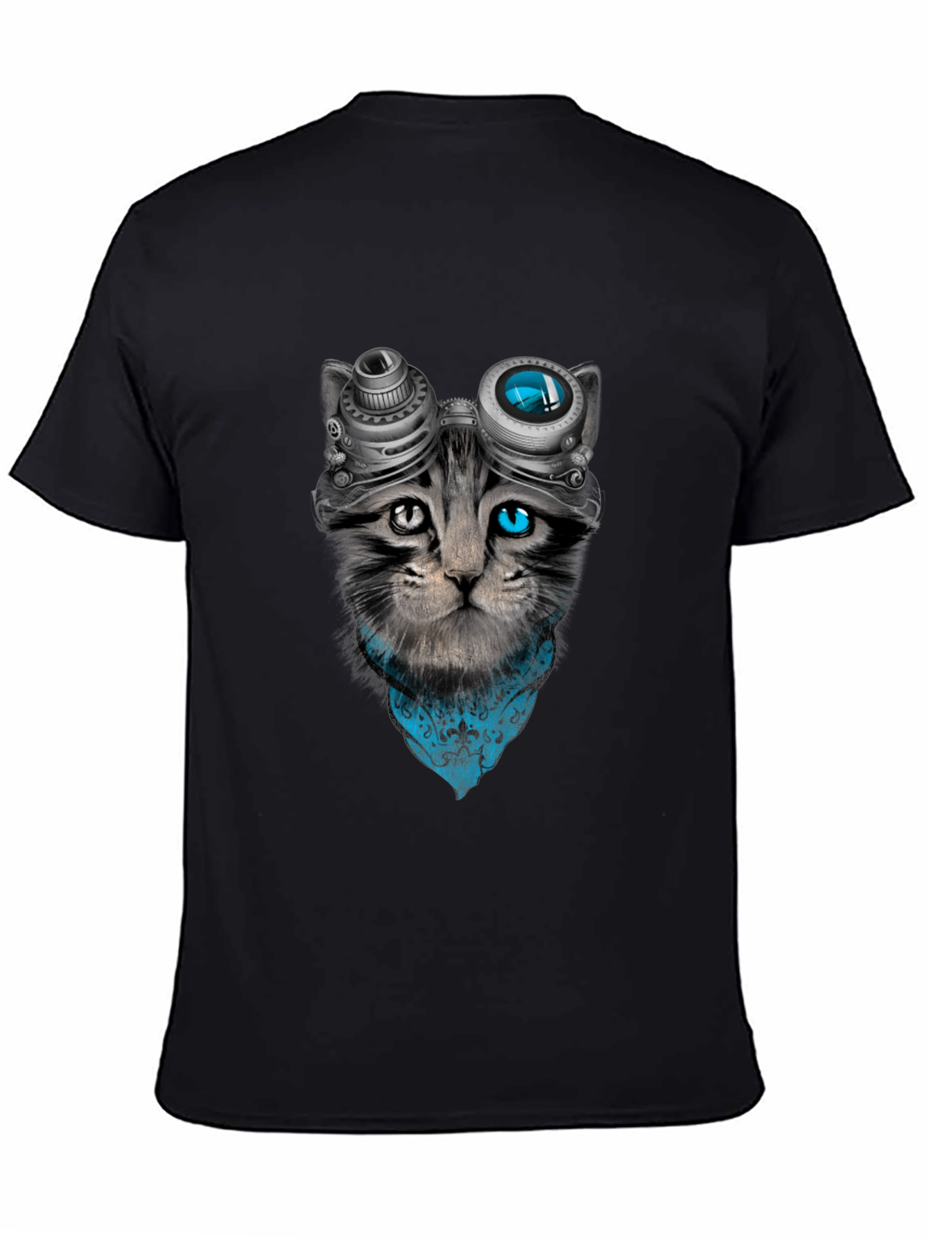 Steampunk Cat Graphic Tee