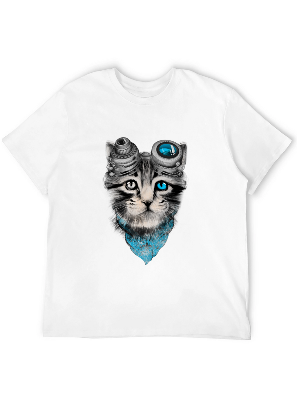 Steampunk Cat Graphic Tee
