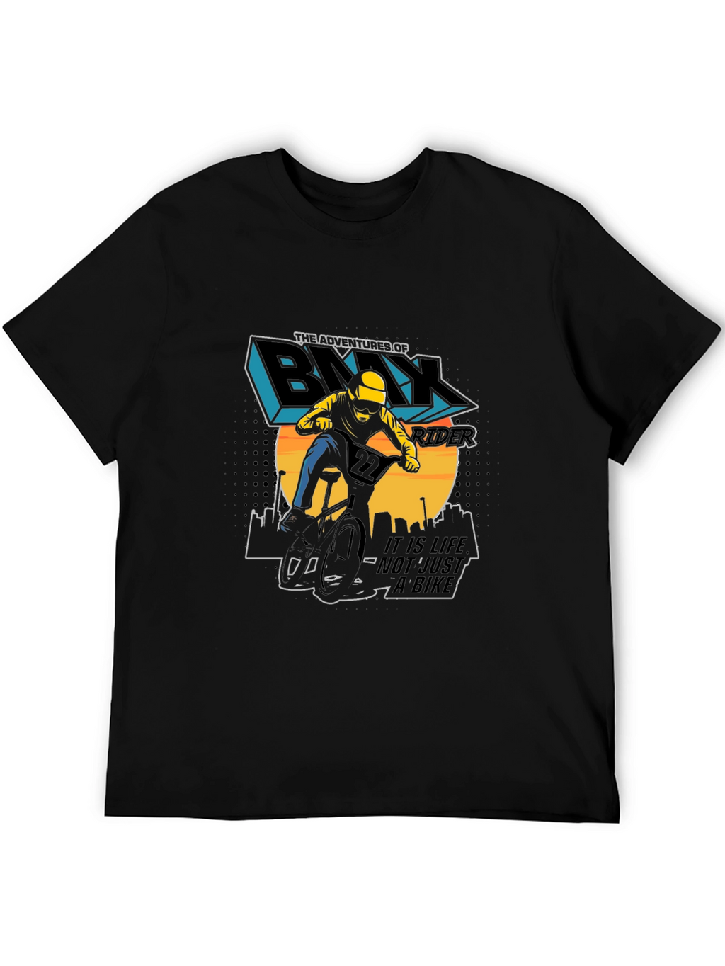 BMX Rider Graphic Tee - Adventure Awaits!