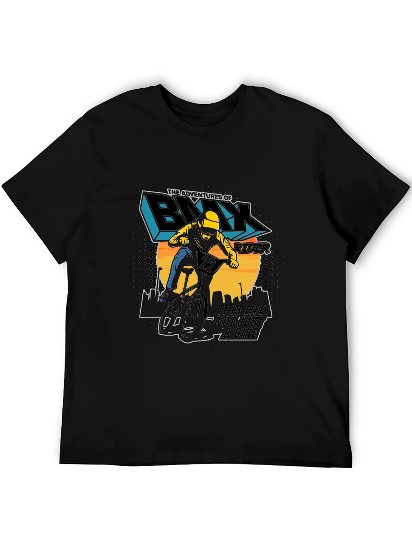 BMX Rider Graphic Tee - Adventure Awaits!