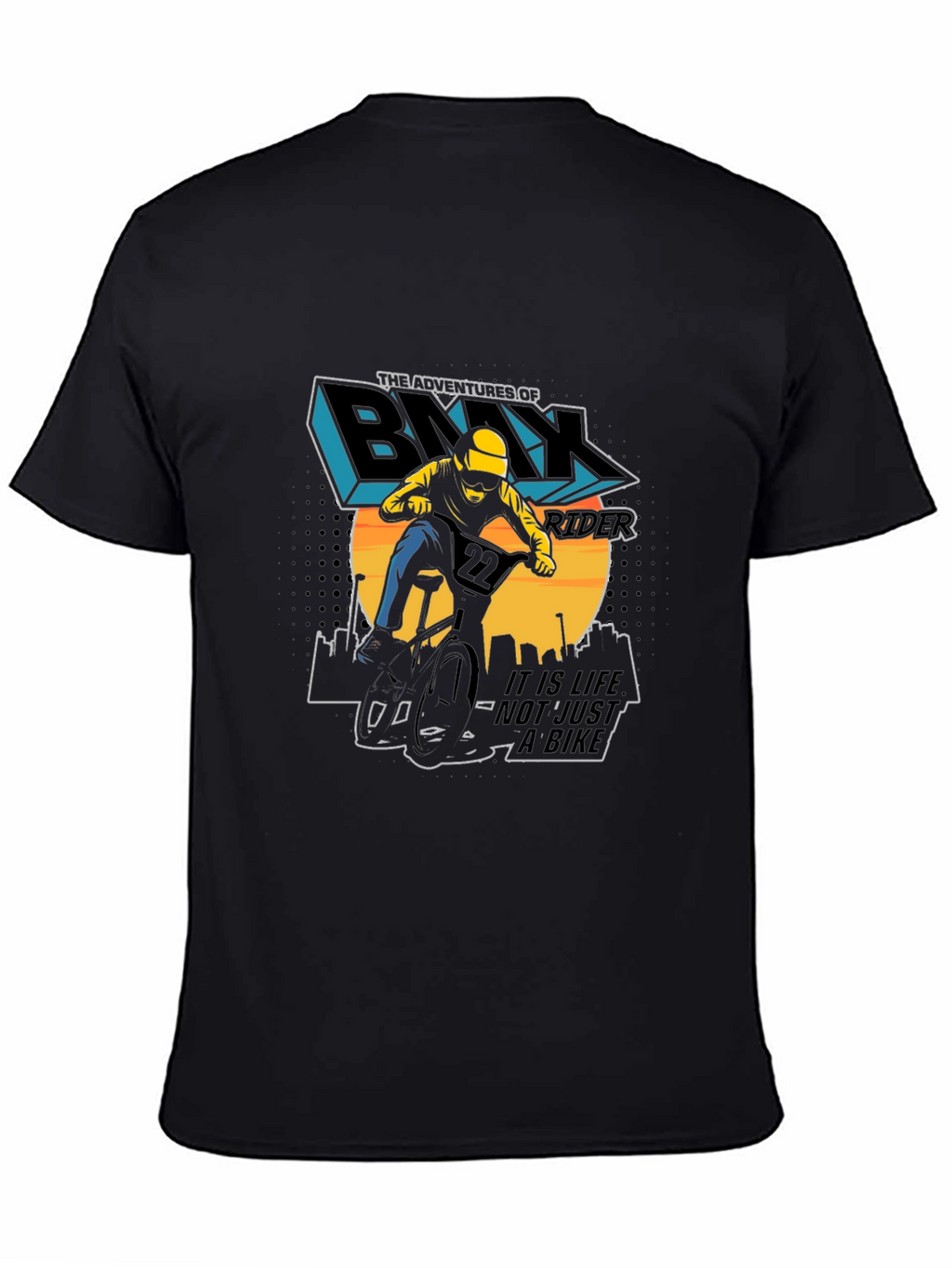 BMX Rider Graphic Tee - Adventure Awaits!