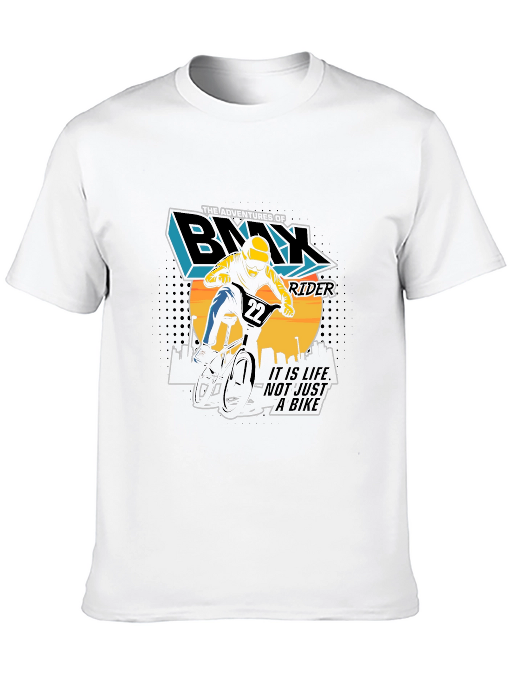BMX Rider Graphic Tee - Adventure Awaits!
