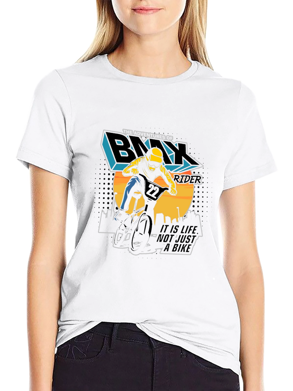 BMX Rider Graphic Tee - Adventure Awaits!
