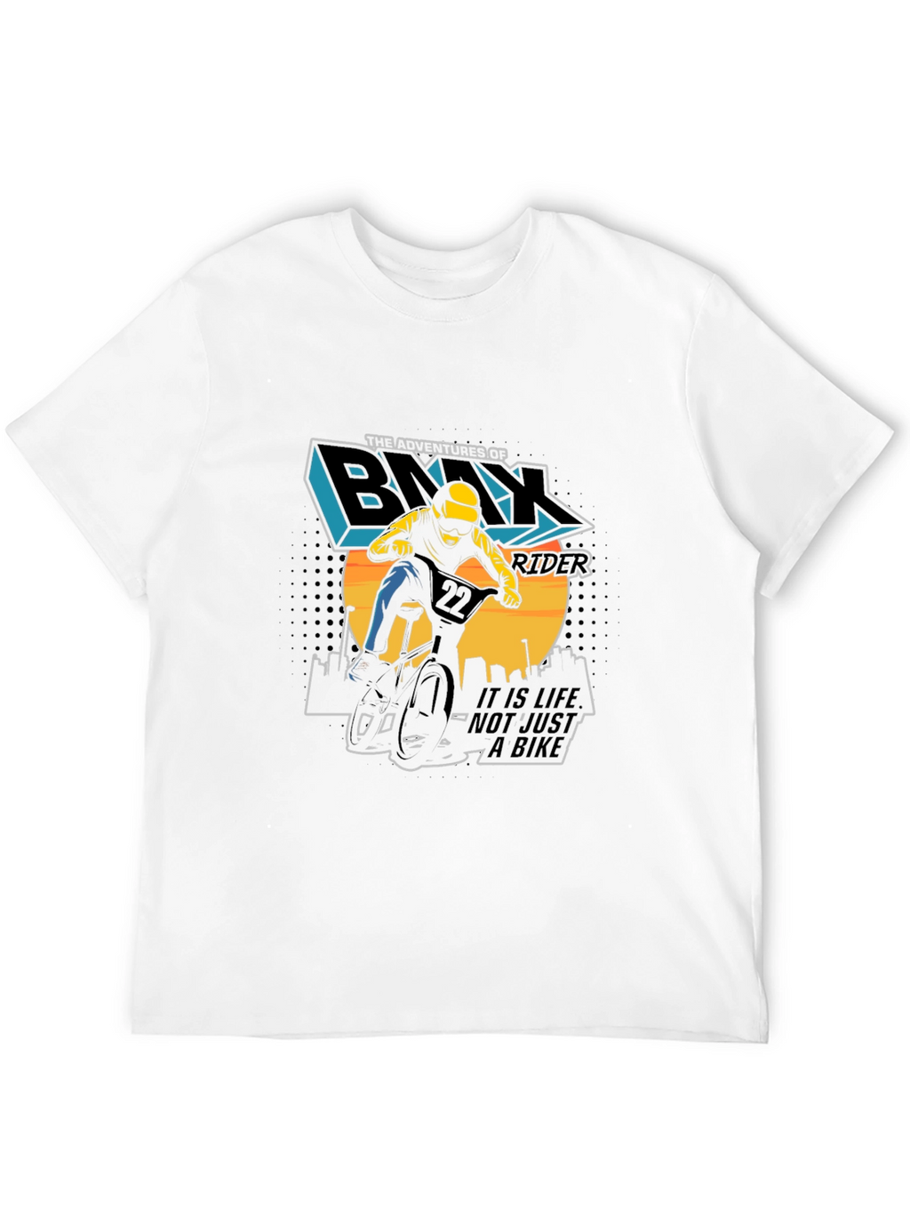 BMX Rider Graphic Tee - Adventure Awaits!