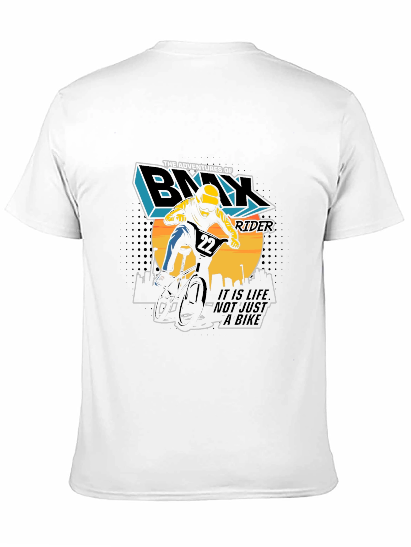 BMX Rider Graphic Tee - Adventure Awaits!
