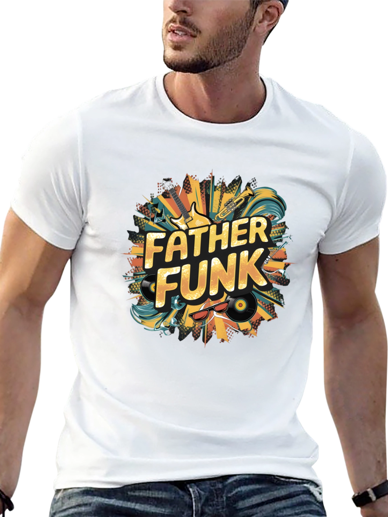 Father Funk Music Graphic T-Shirt