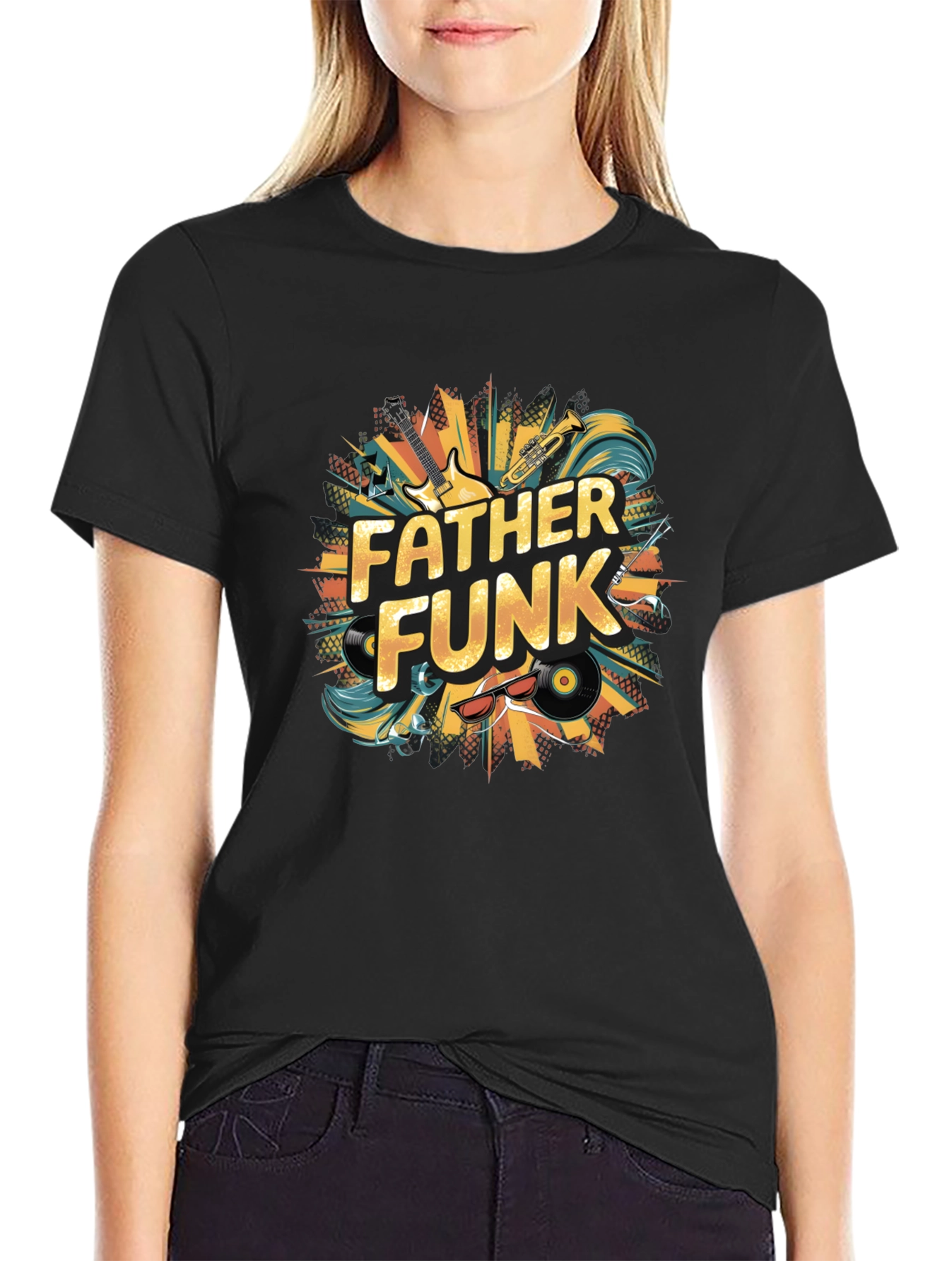 Father Funk Music Graphic T-Shirt