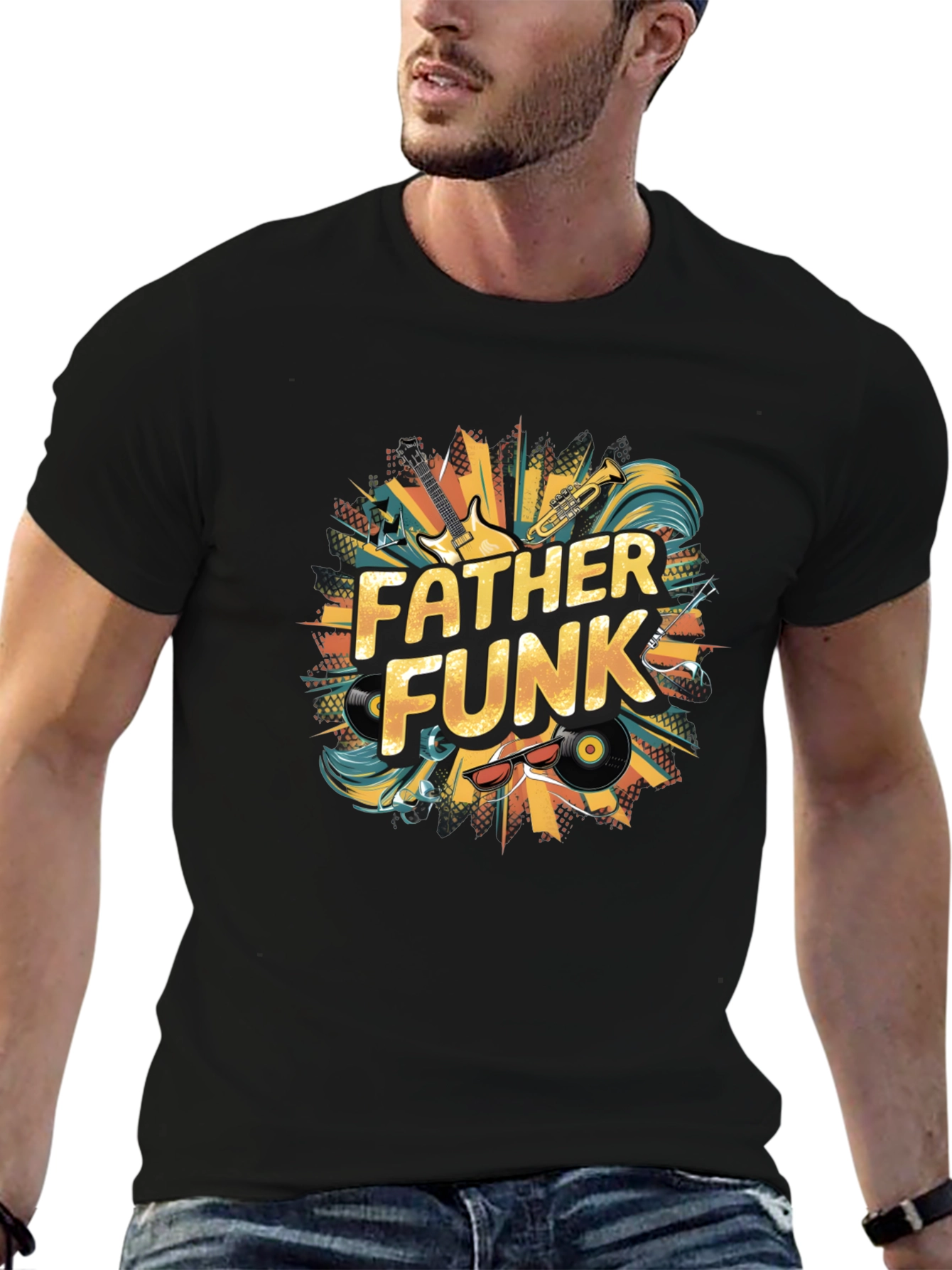 Father Funk Music Graphic T-Shirt