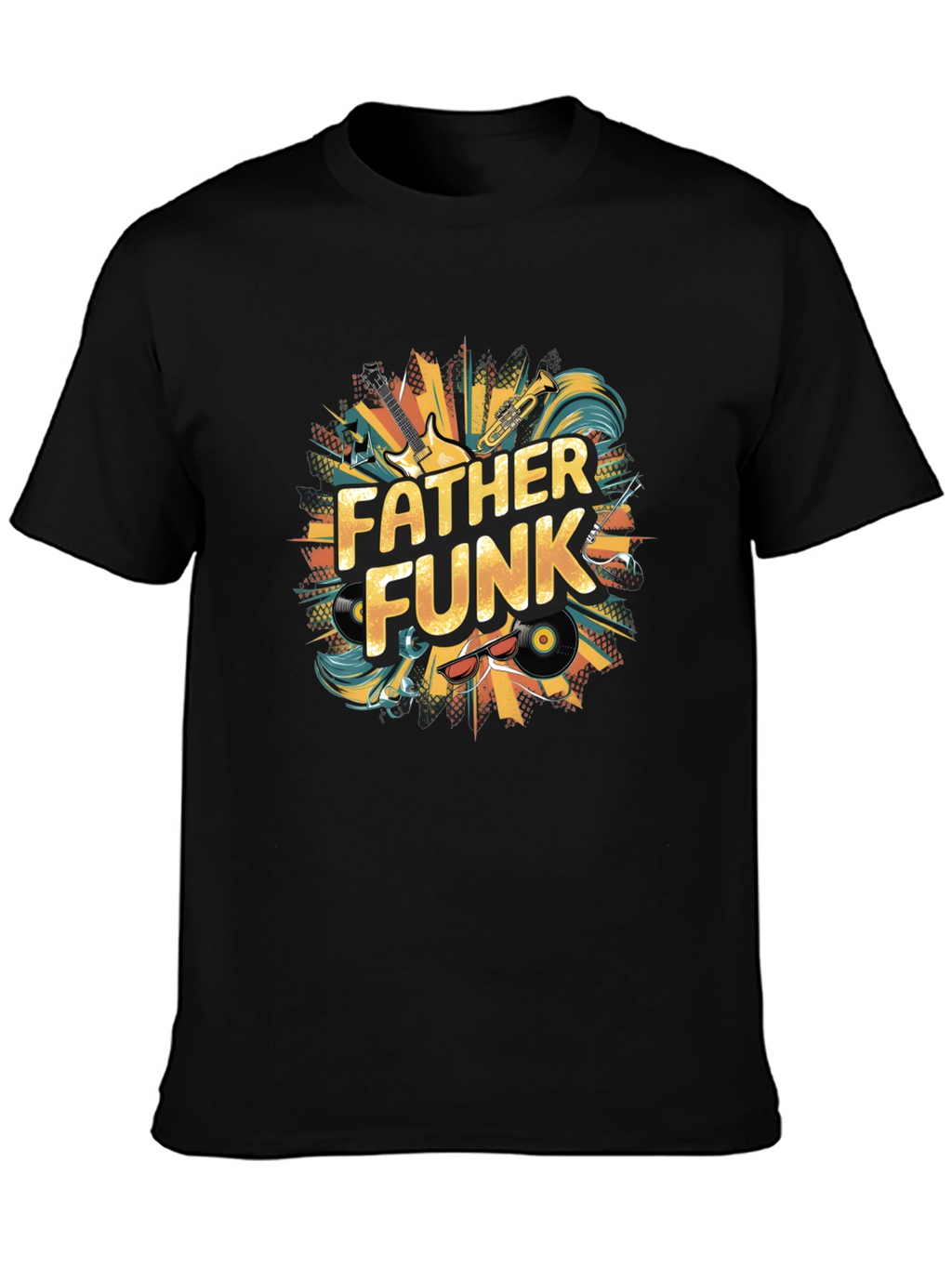 Father Funk Music Graphic T-Shirt