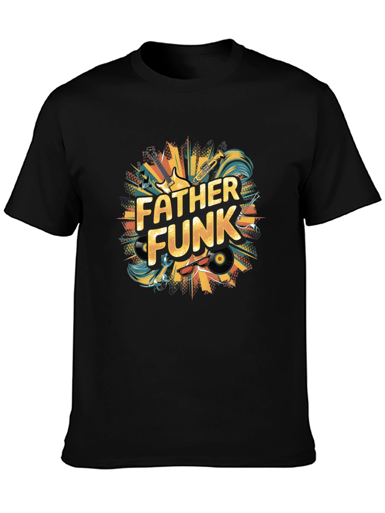 Father Funk Music Graphic T-Shirt