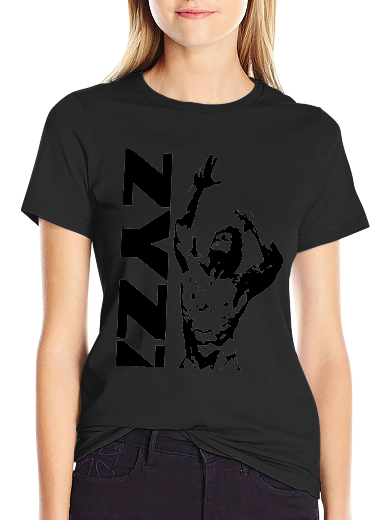 ZYZZ Graphic Print Tee - Mens Black T-Shirt