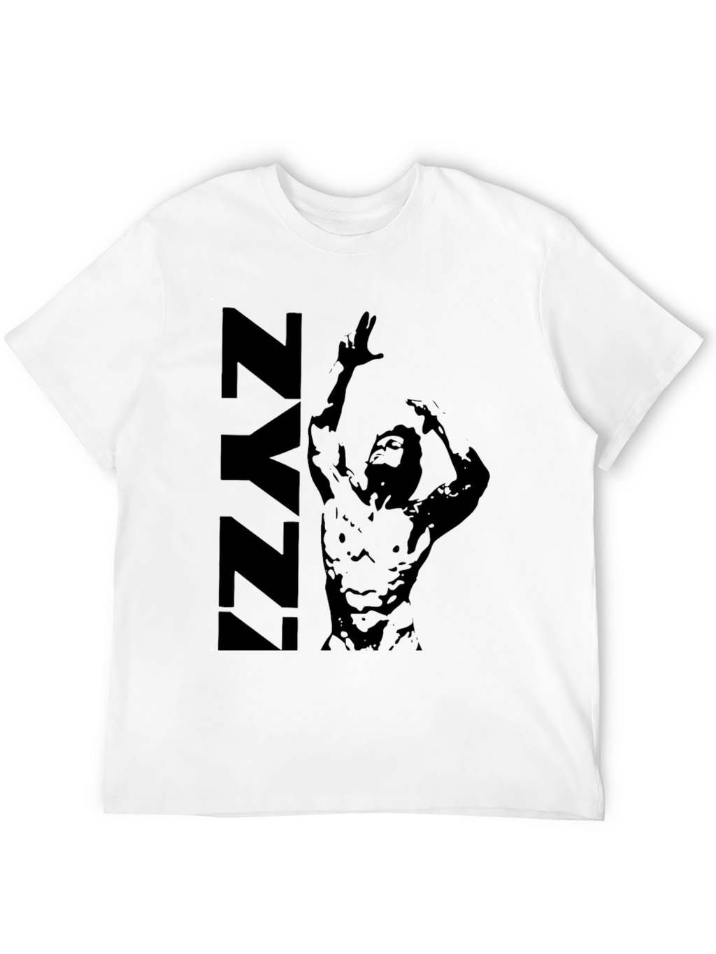 ZYZZ Graphic Print Tee - Mens Black T-Shirt