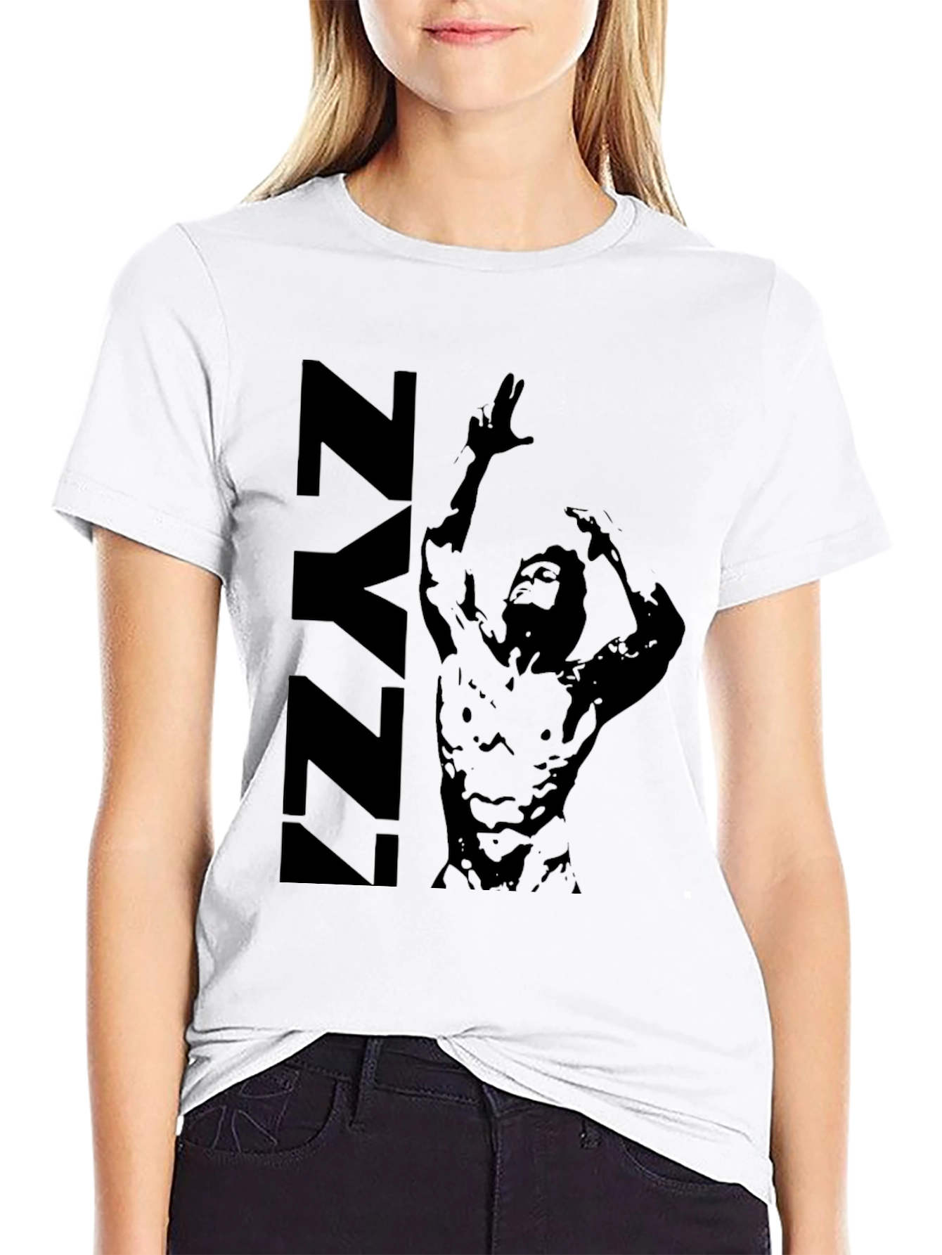 ZYZZ Graphic Print Tee - Mens Black T-Shirt