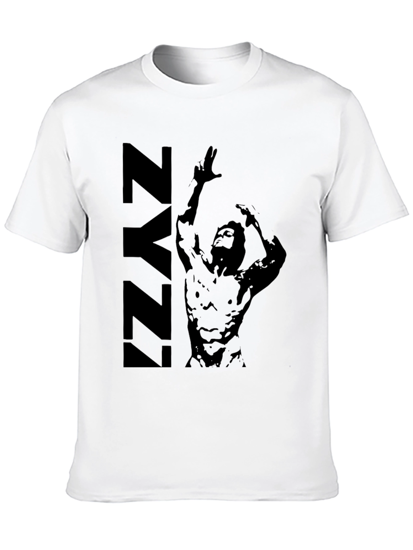 ZYZZ Graphic Print Tee - Mens Black T-Shirt