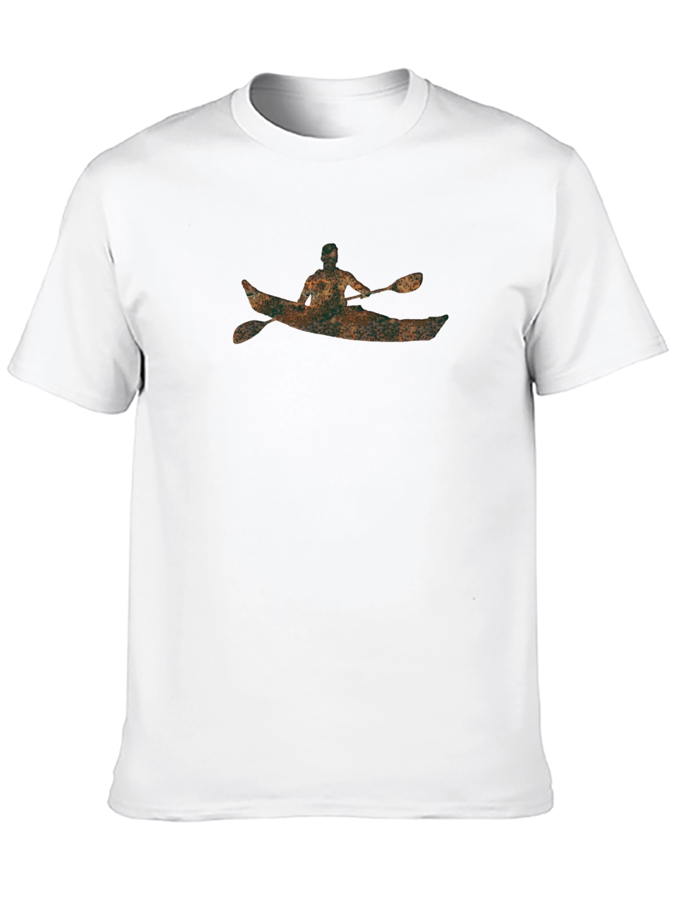 Kayak Graphic Tee - Black Cotton Blend