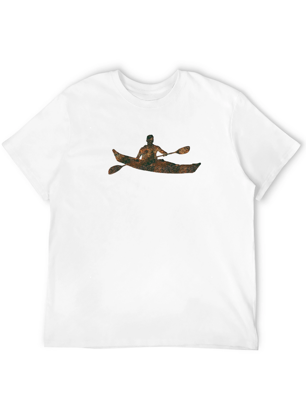 Kayak Graphic Tee - Black Cotton Blend