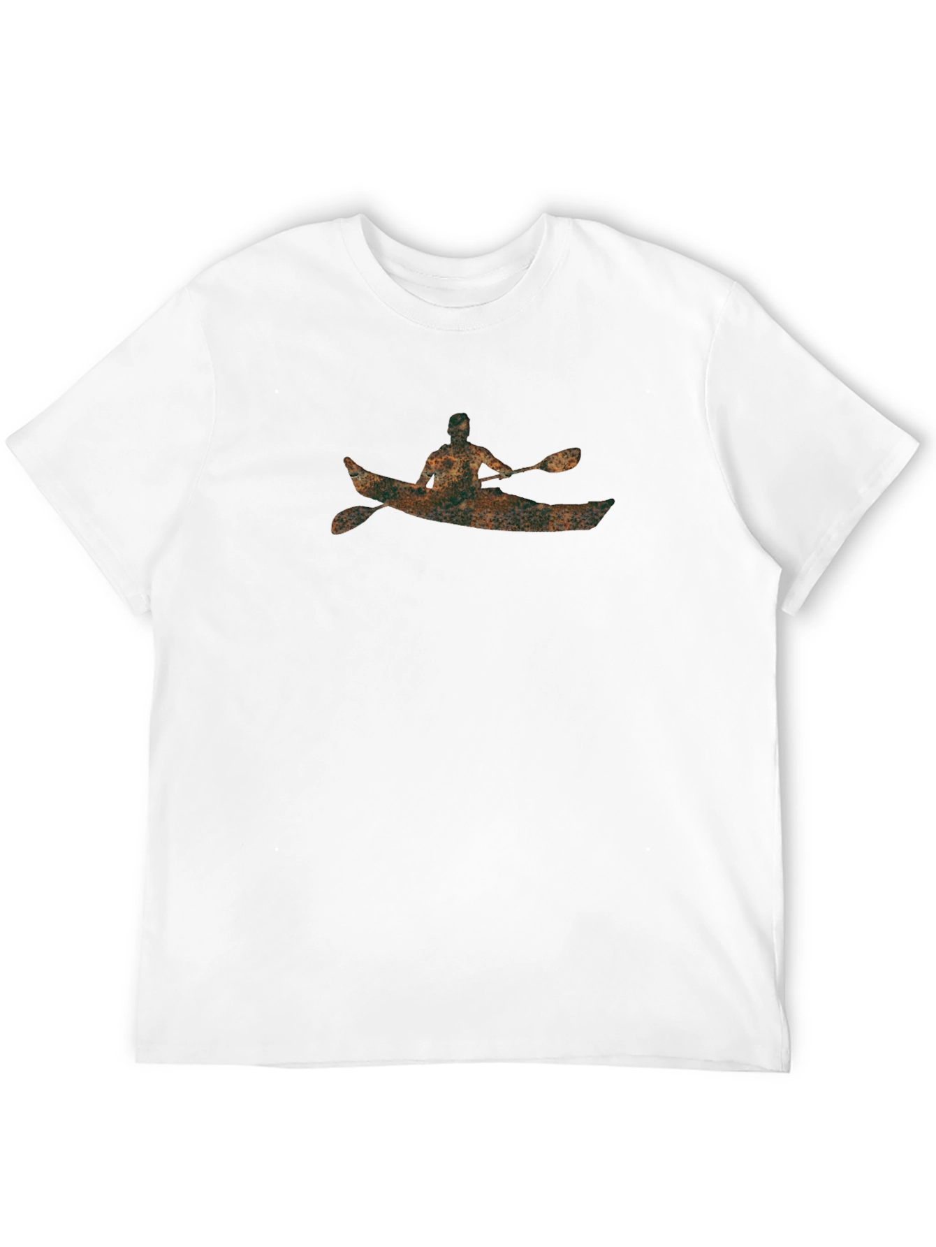 Kayak Graphic Tee - Black Cotton Blend
