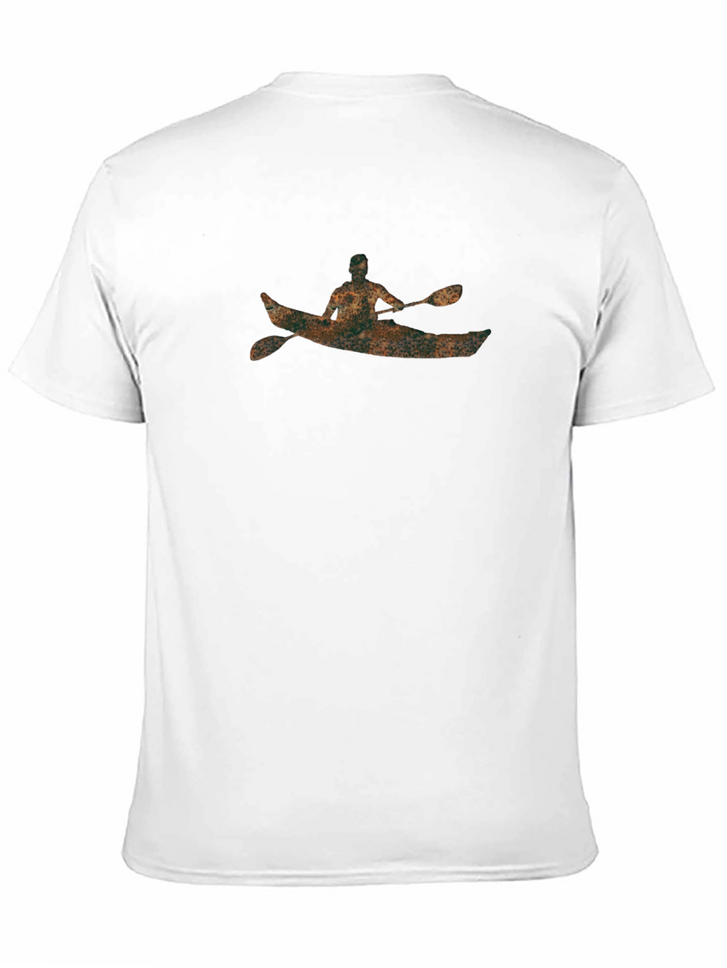 Kayak Graphic Tee - Black Cotton Blend
