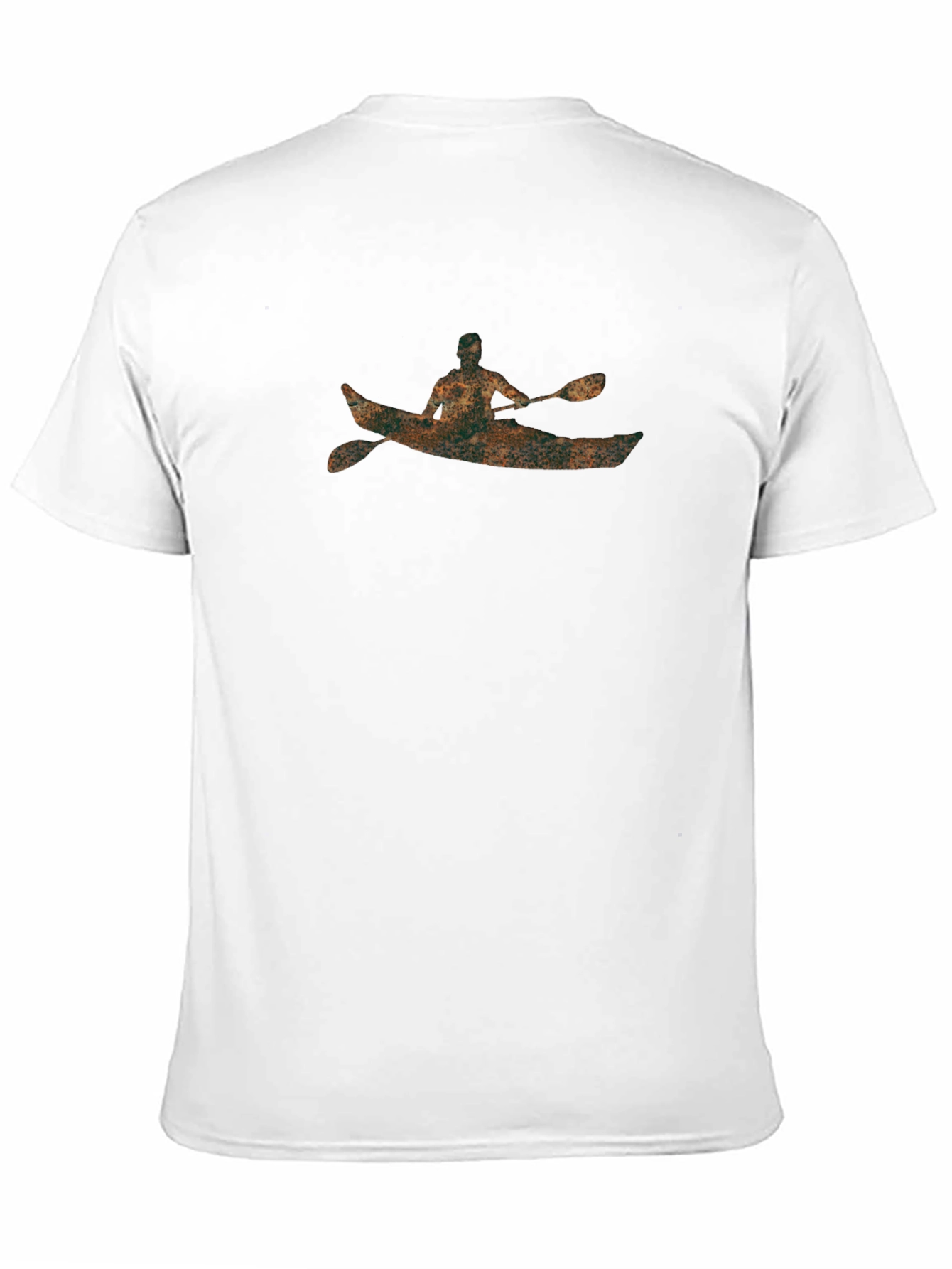 Kayak Graphic Tee - Black Cotton Blend
