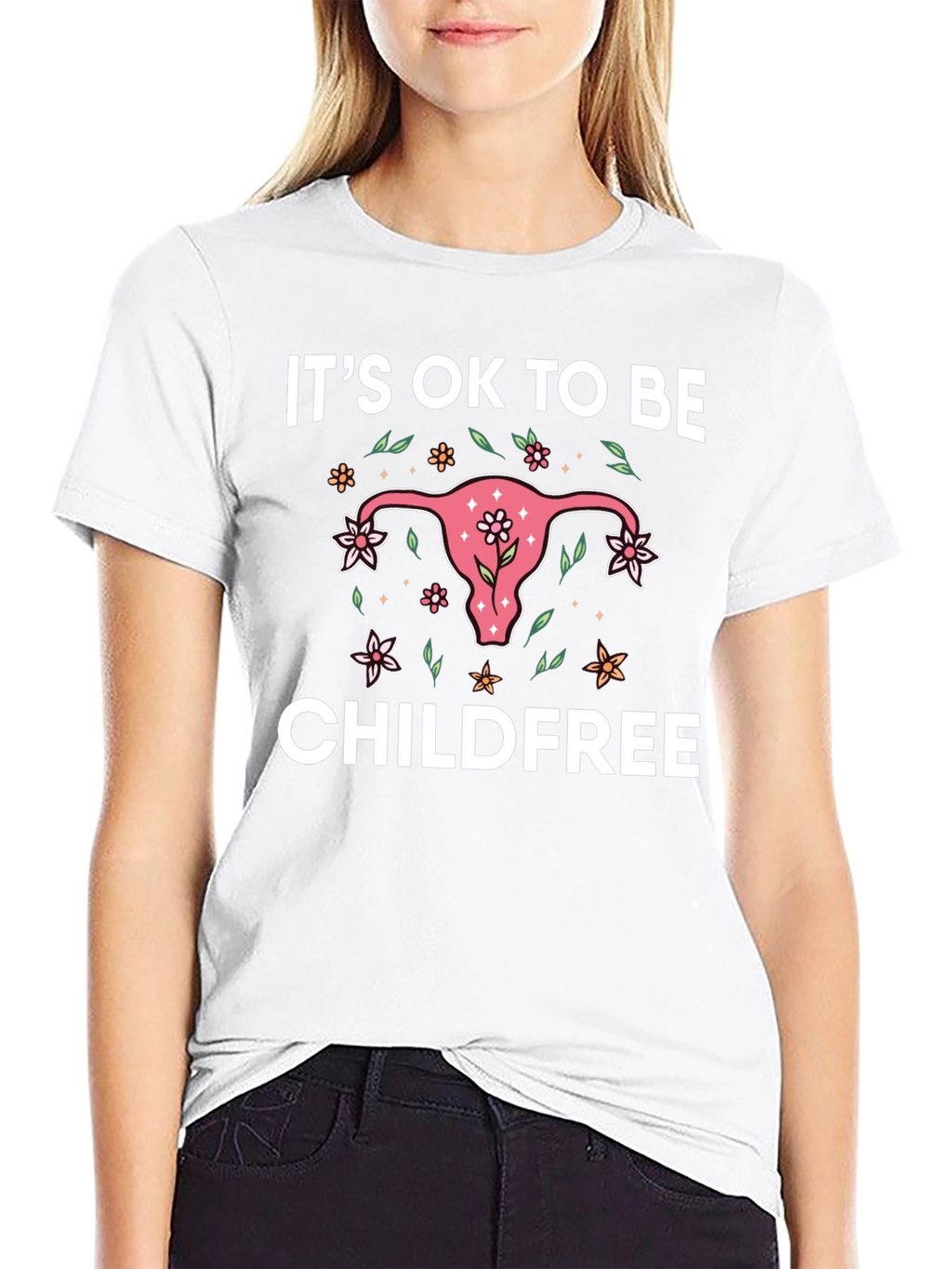 Its Ok to be Childfree Graphic Tee