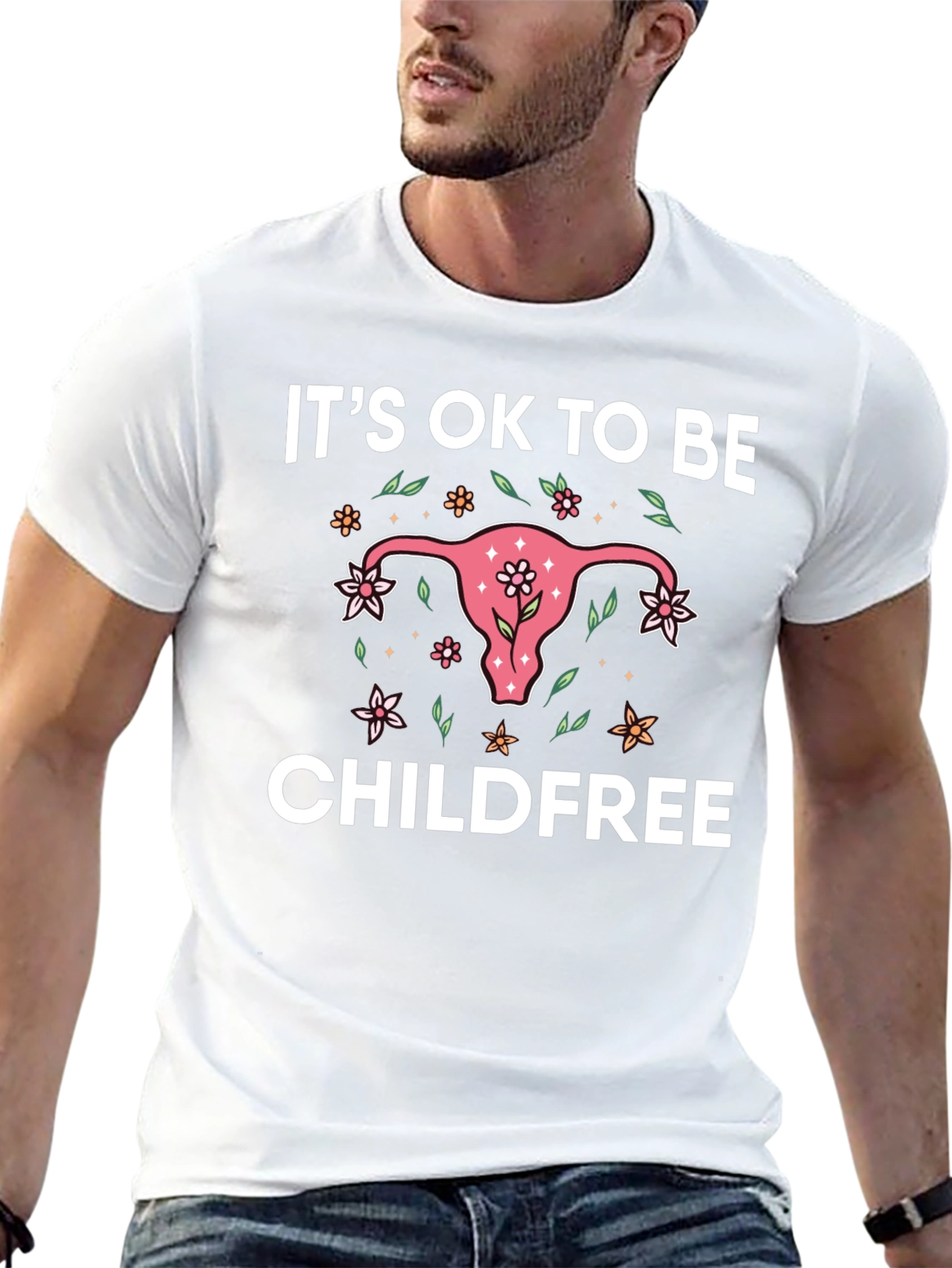 Its Ok to be Childfree Graphic Tee