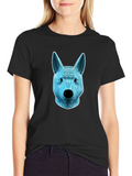 Cyber Dog T-Shirt - Unique Graphic Tee