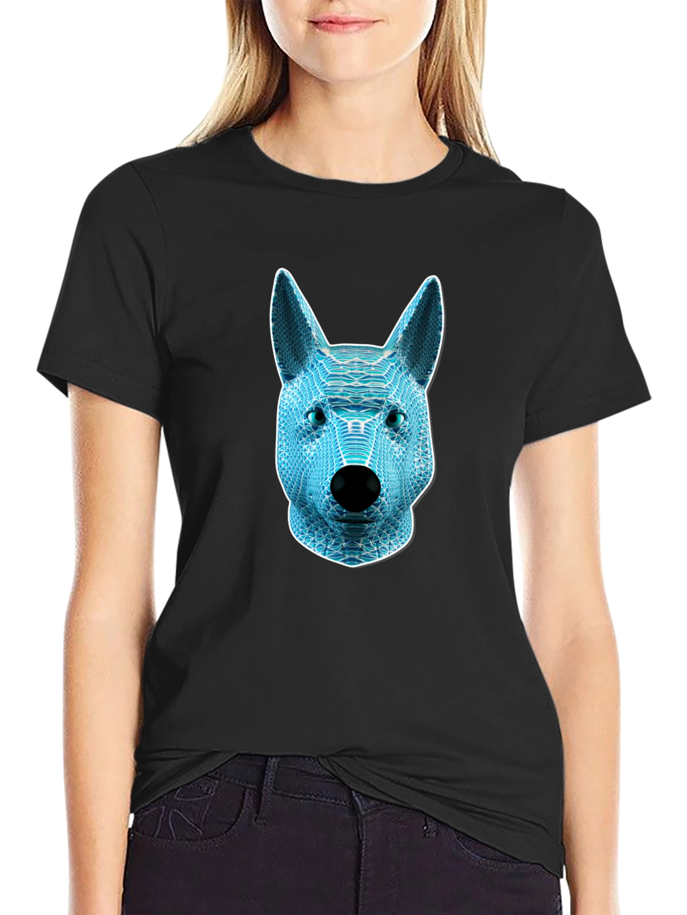 Cyber Dog T-Shirt - Unique Graphic Tee