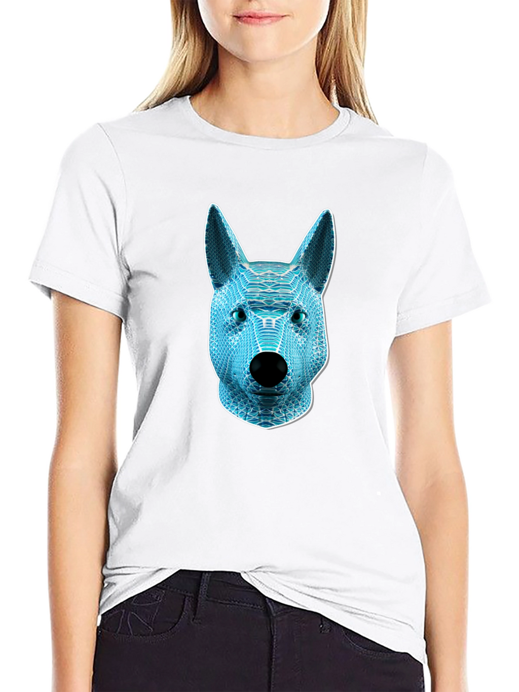 Cyber Dog T-Shirt - Unique Graphic Tee