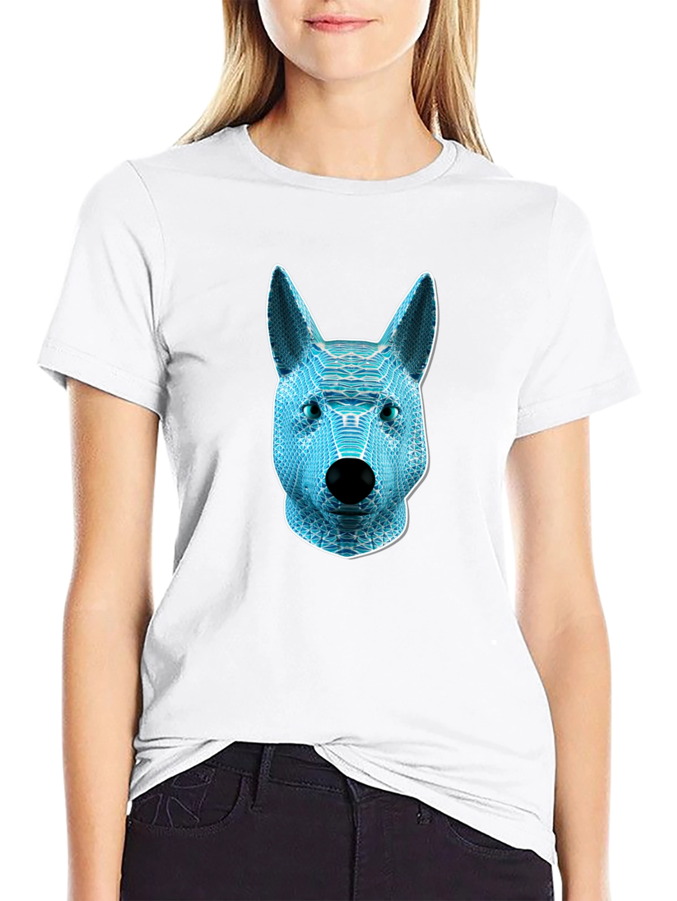 Cyber Dog T-Shirt - Unique Graphic Tee