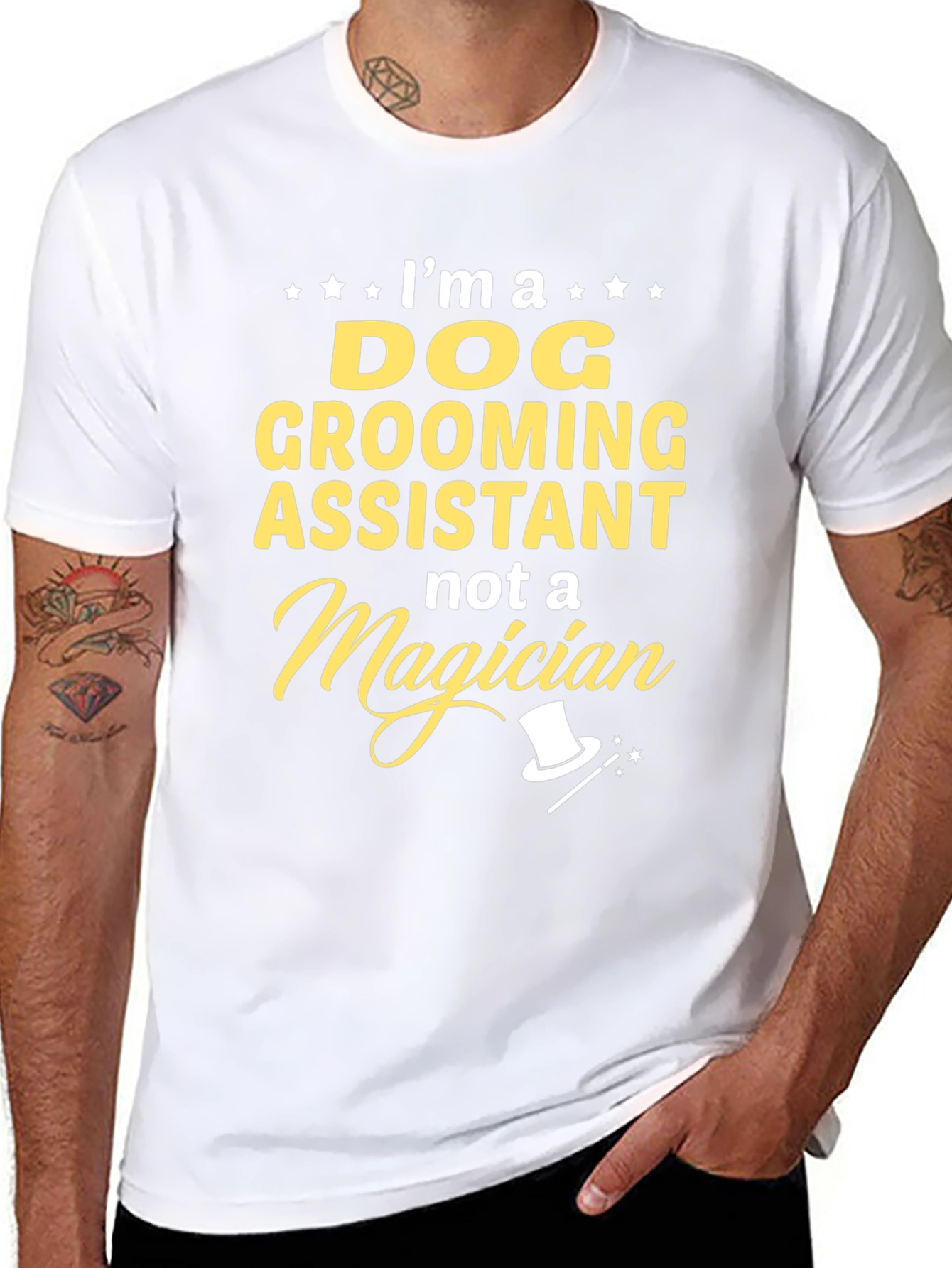 Dog Grooming Assistant Novelty T-Shirt