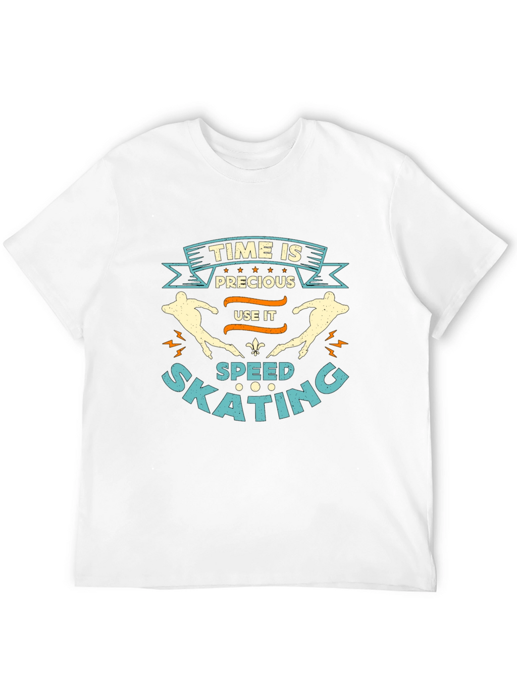 Time Is Precious Speed Skating T-Shirt