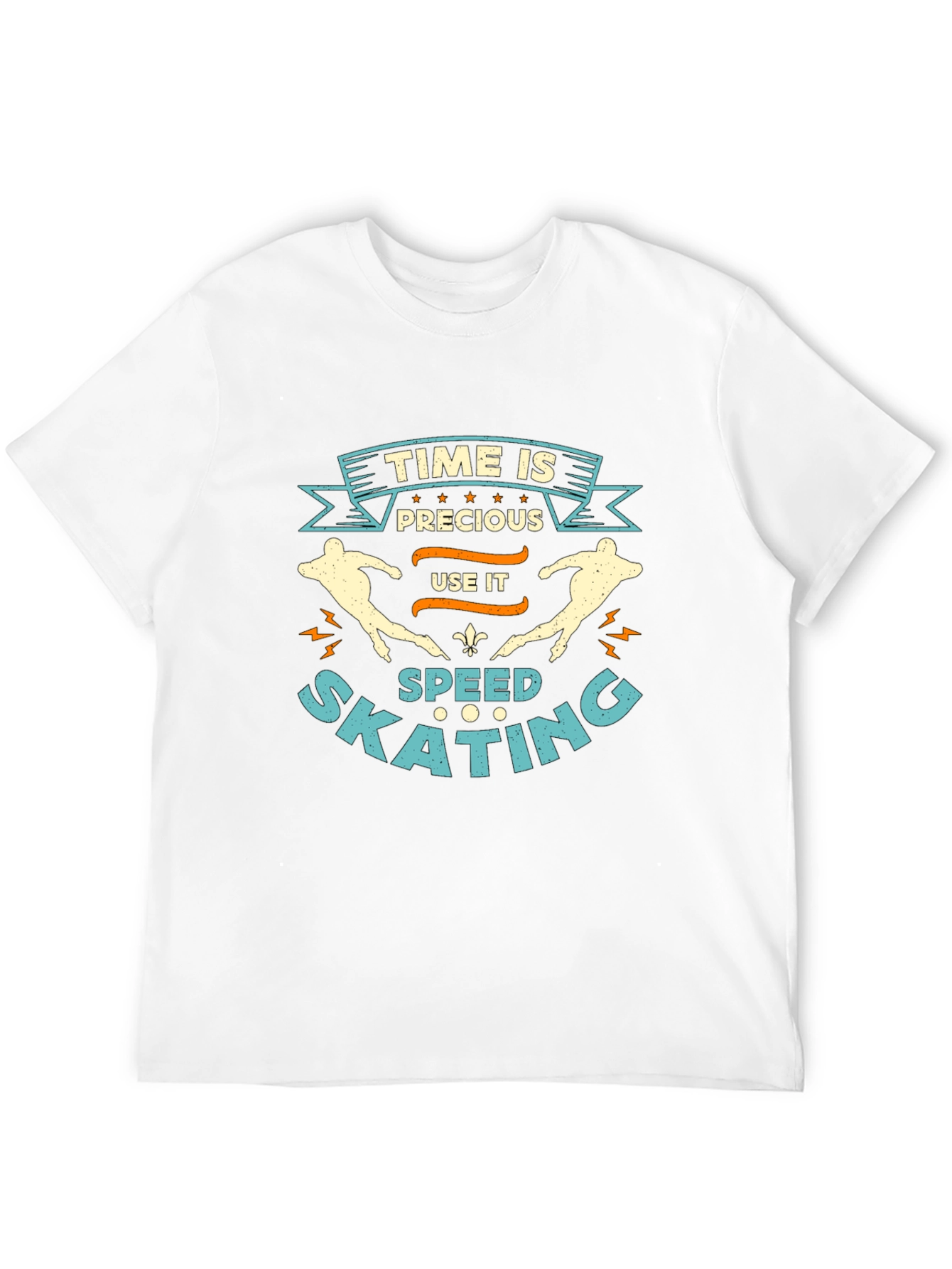 Time Is Precious Speed Skating T-Shirt