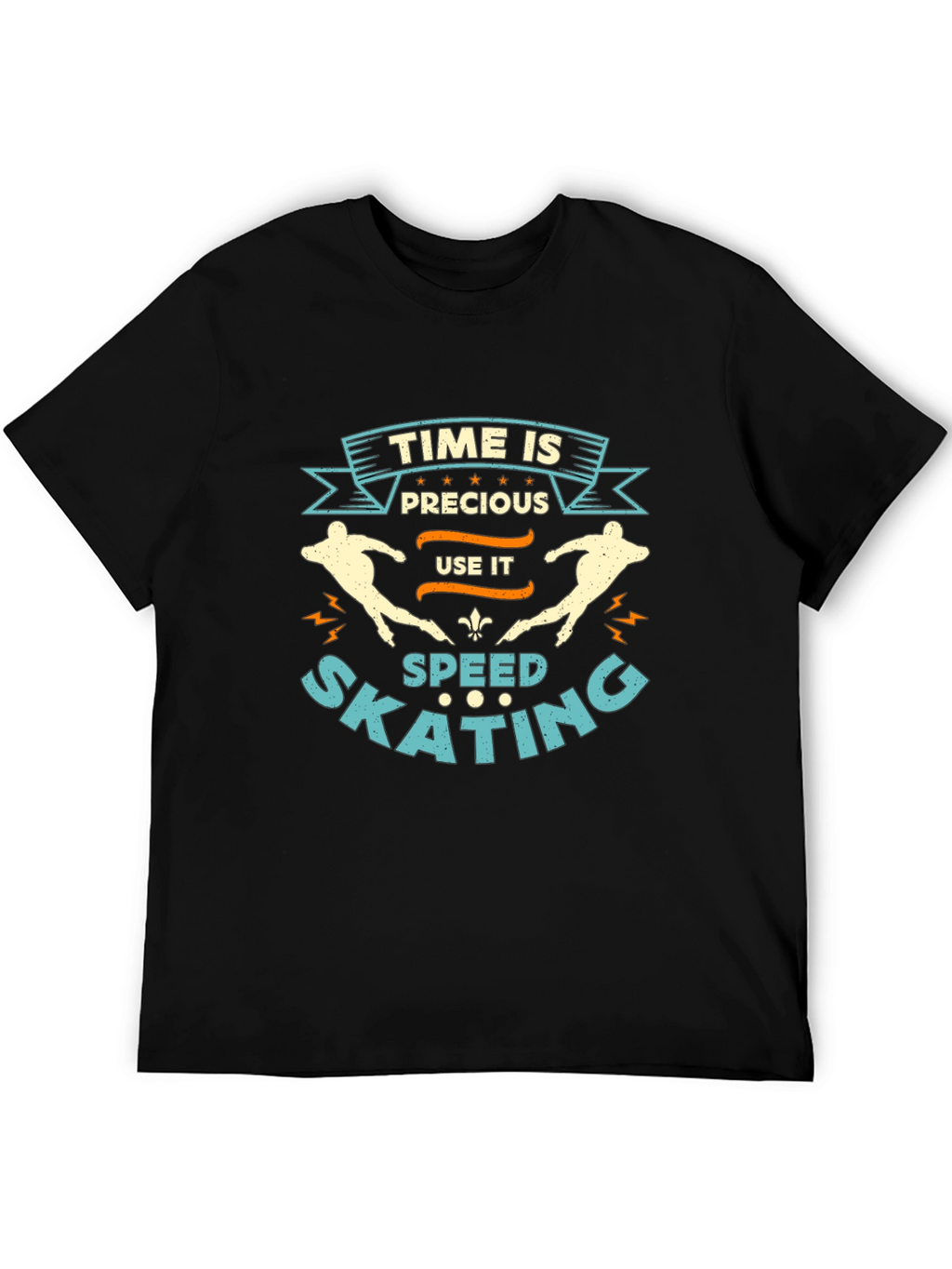 Time Is Precious Speed Skating T-Shirt
