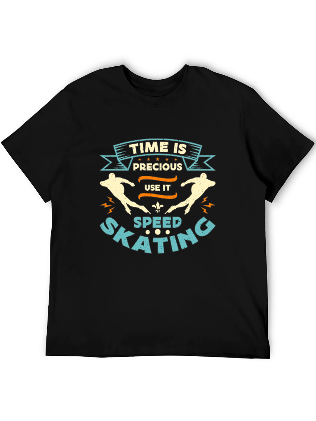 Time Is Precious Speed Skating T-Shirt