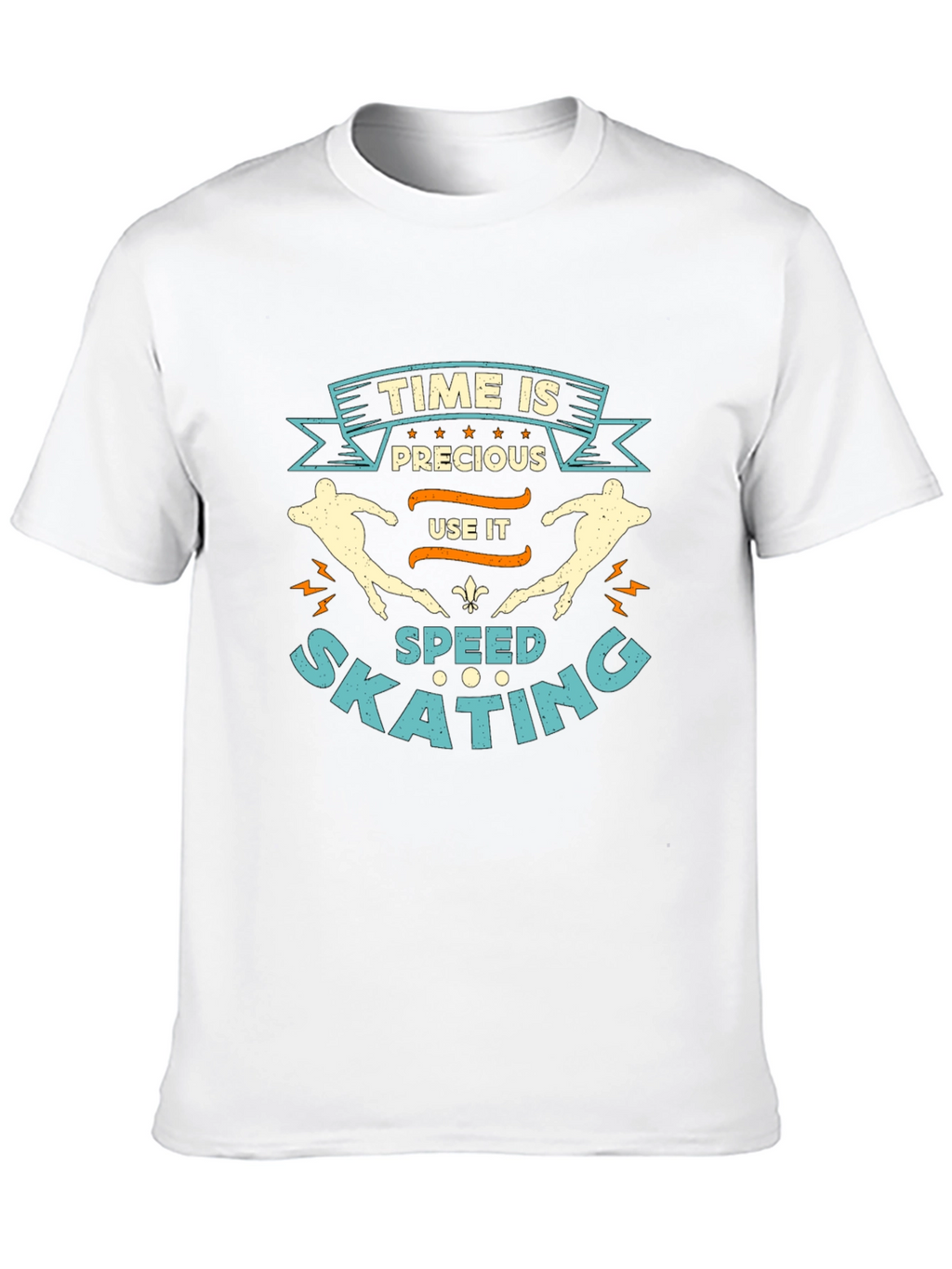 Time Is Precious Speed Skating T-Shirt