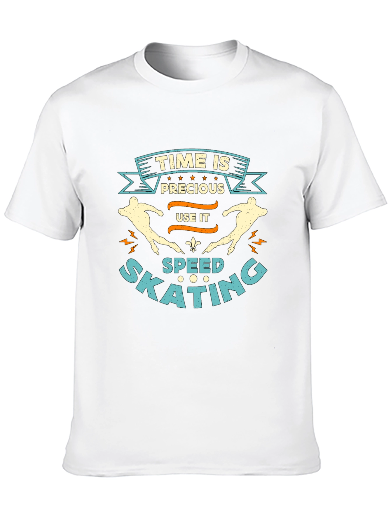Time Is Precious Speed Skating T-Shirt