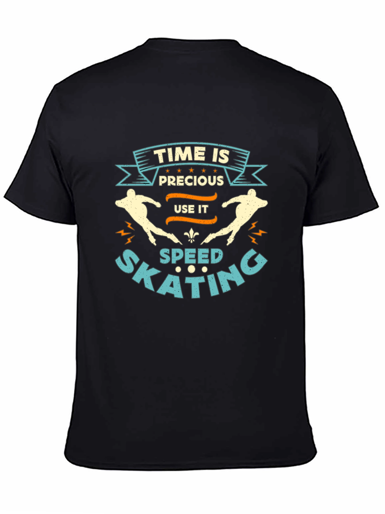 Time Is Precious Speed Skating T-Shirt