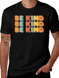 Be Kind Graphic Tee - Retro Style Kindness Shirt