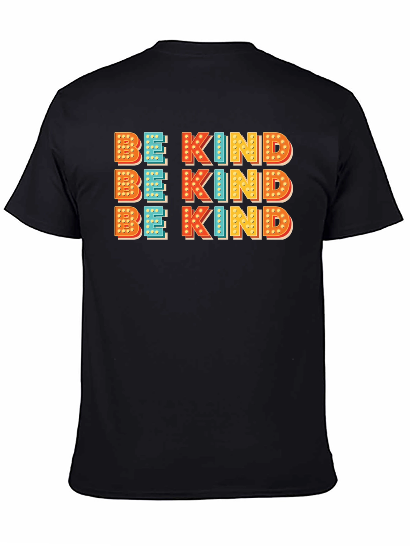 Be Kind Graphic Tee - Retro Style Kindness Shirt