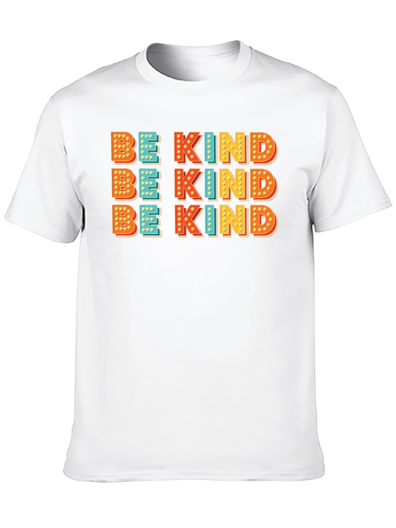 Be Kind Graphic Tee - Retro Style Kindness Shirt