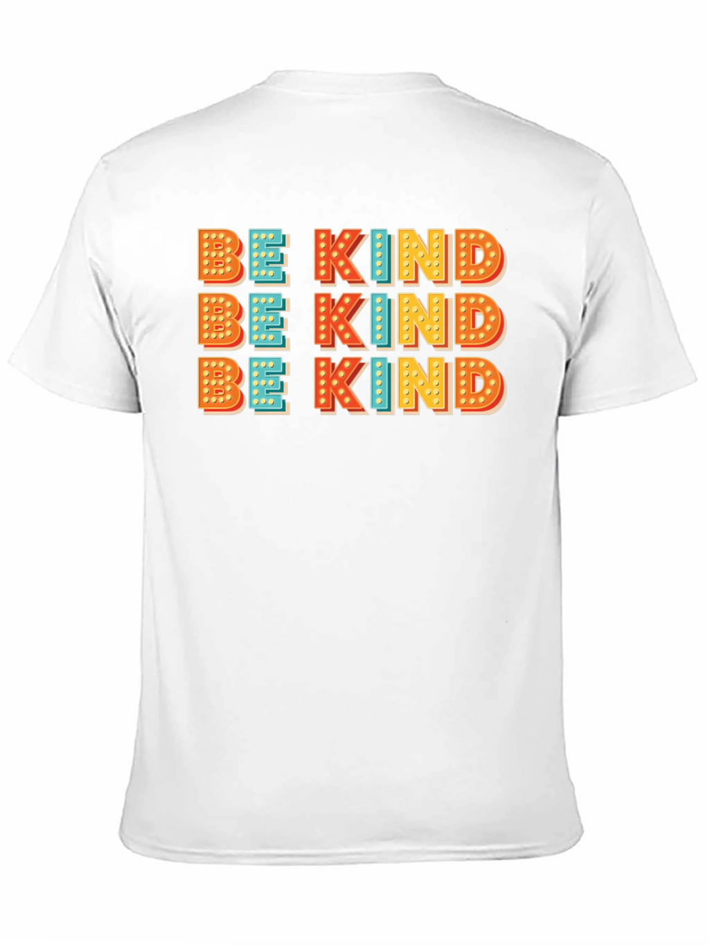 Be Kind Graphic Tee - Retro Style Kindness Shirt
