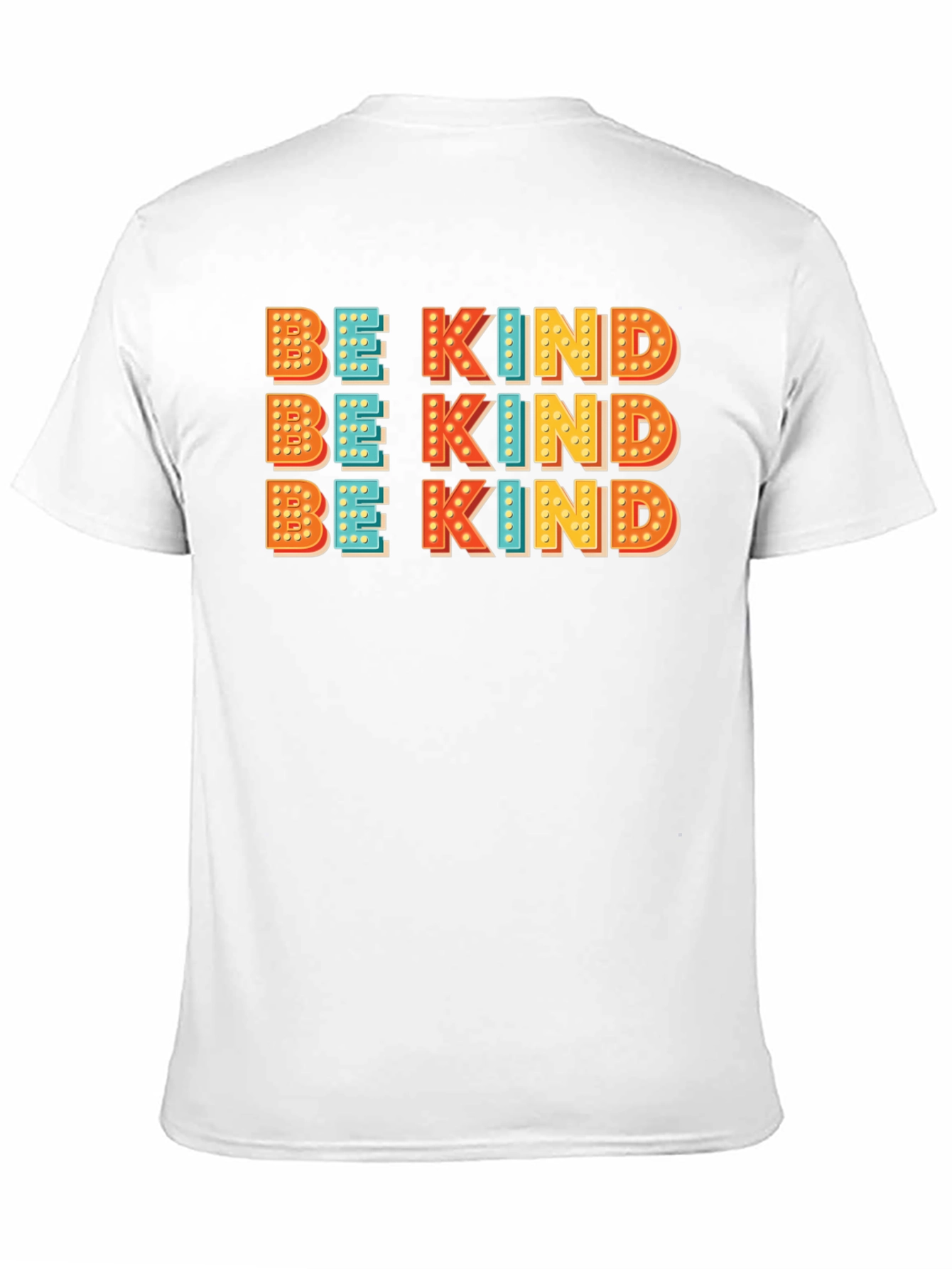 Be Kind Graphic Tee - Retro Style Kindness Shirt