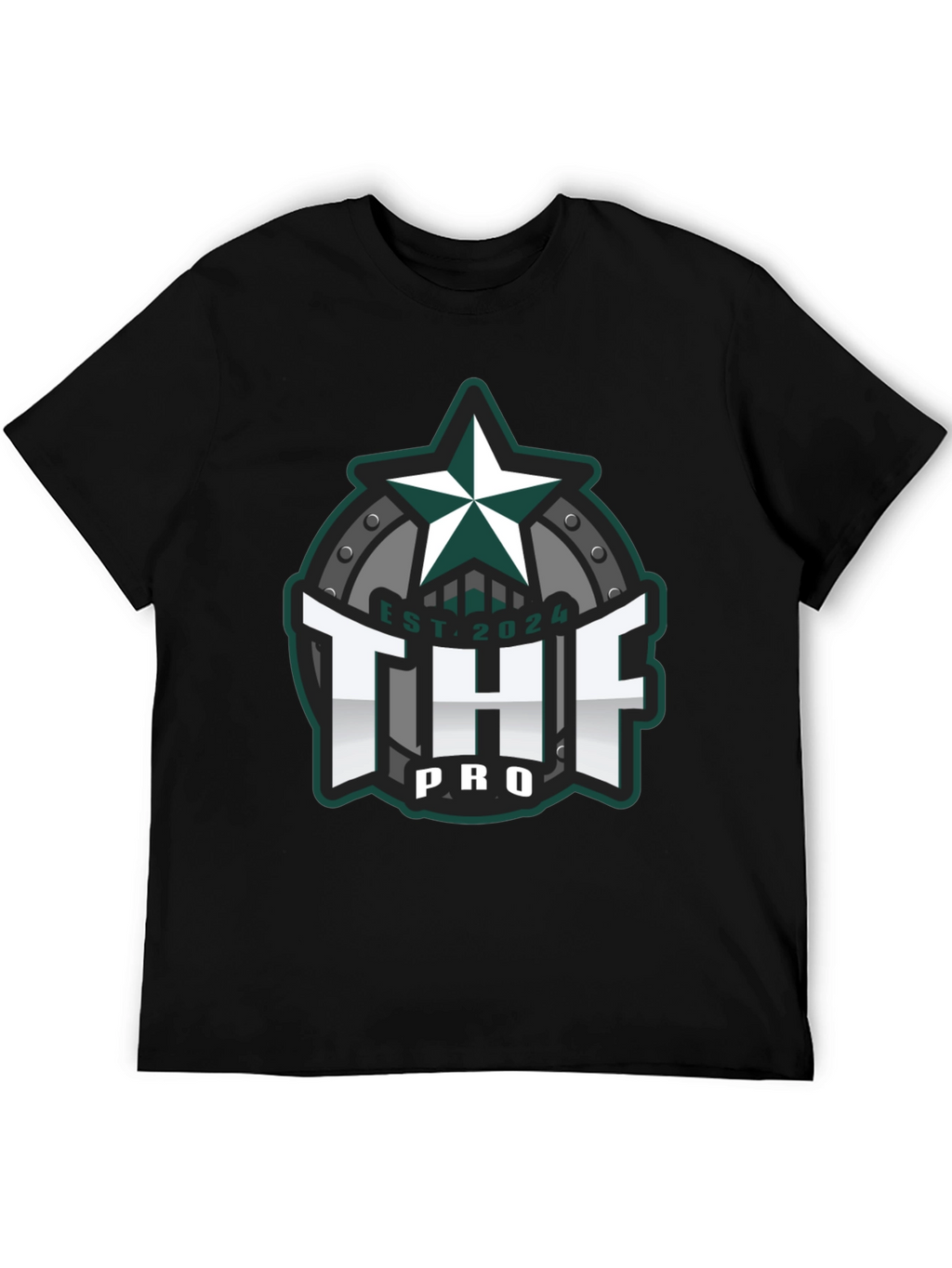 THF Pro Black Graphic Tee