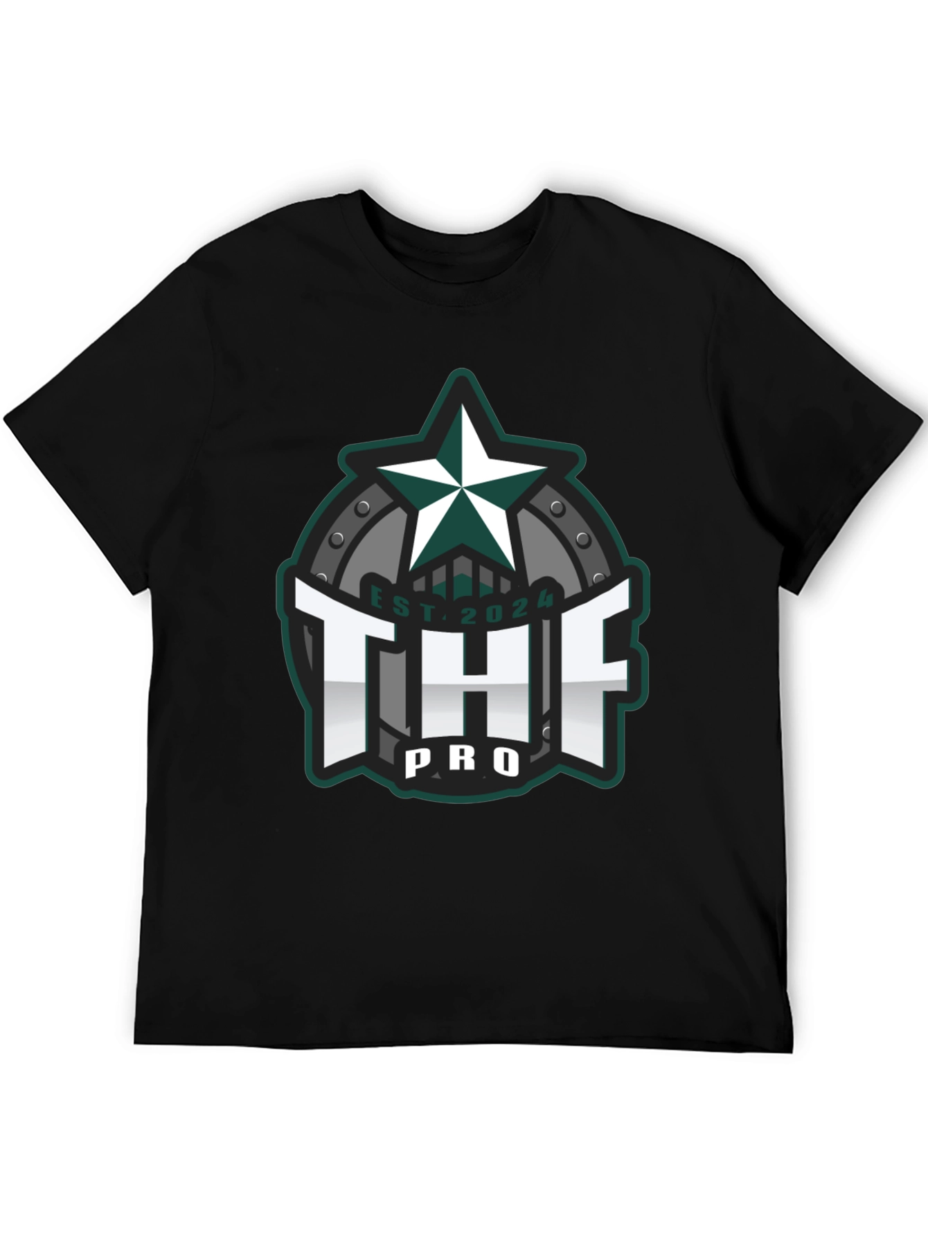 THF Pro Black Graphic Tee
